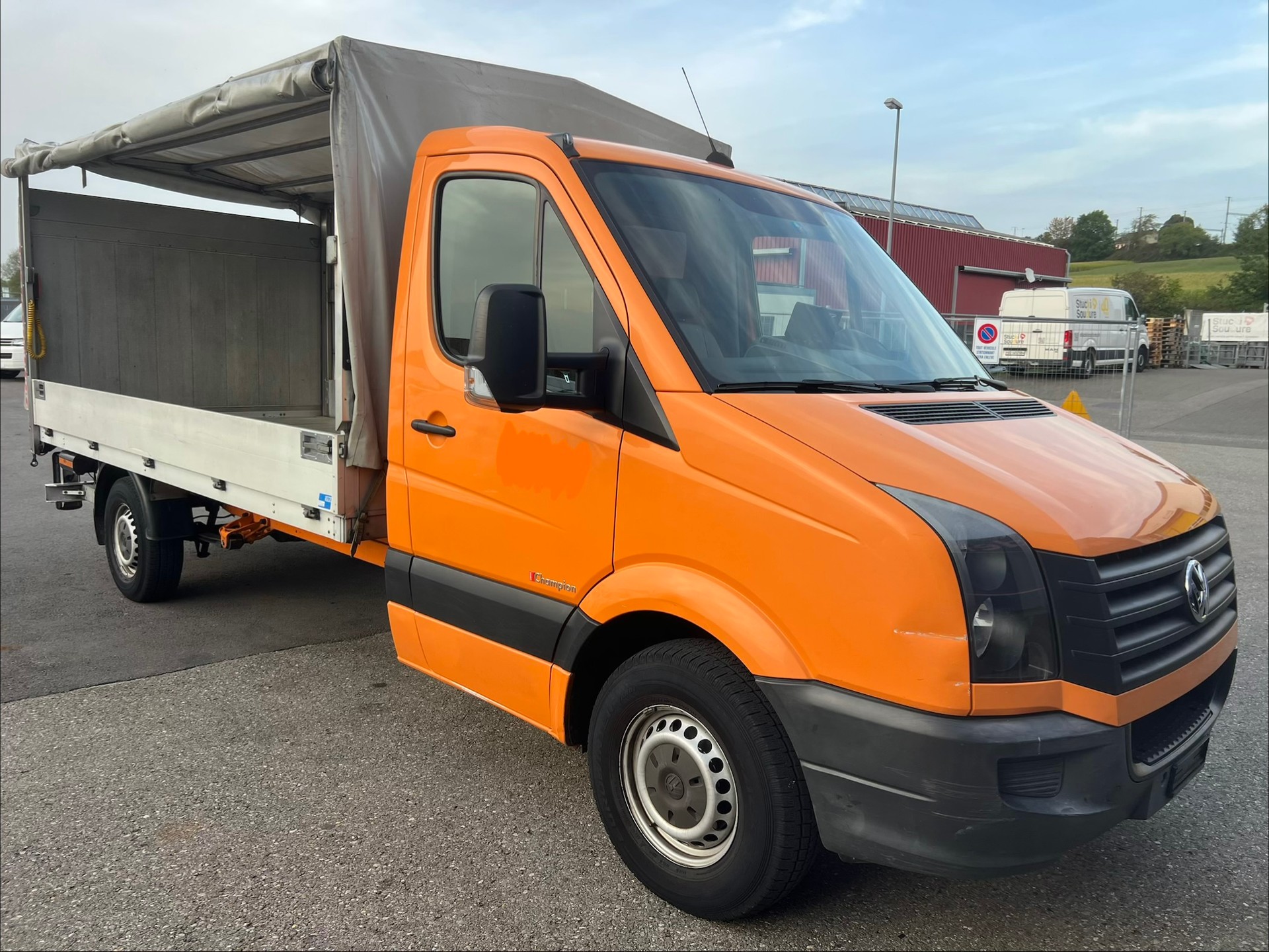 VW Crafter 35 2.0 TDI Pont bâché-image-2
