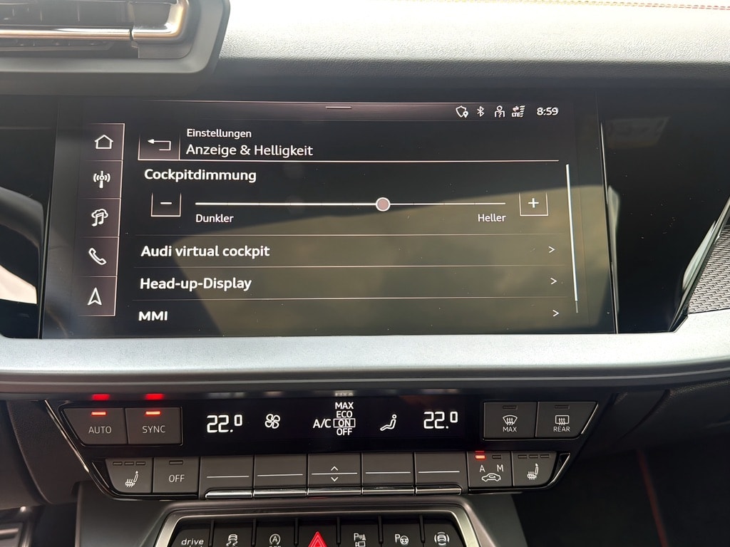 AUDI A3 Limousine 40 TFSI S line S-tronic quattro*Standheizung, Panodach, Carbon, Np;78'750.-Fr., (5-Jahre Garantie)-image-12