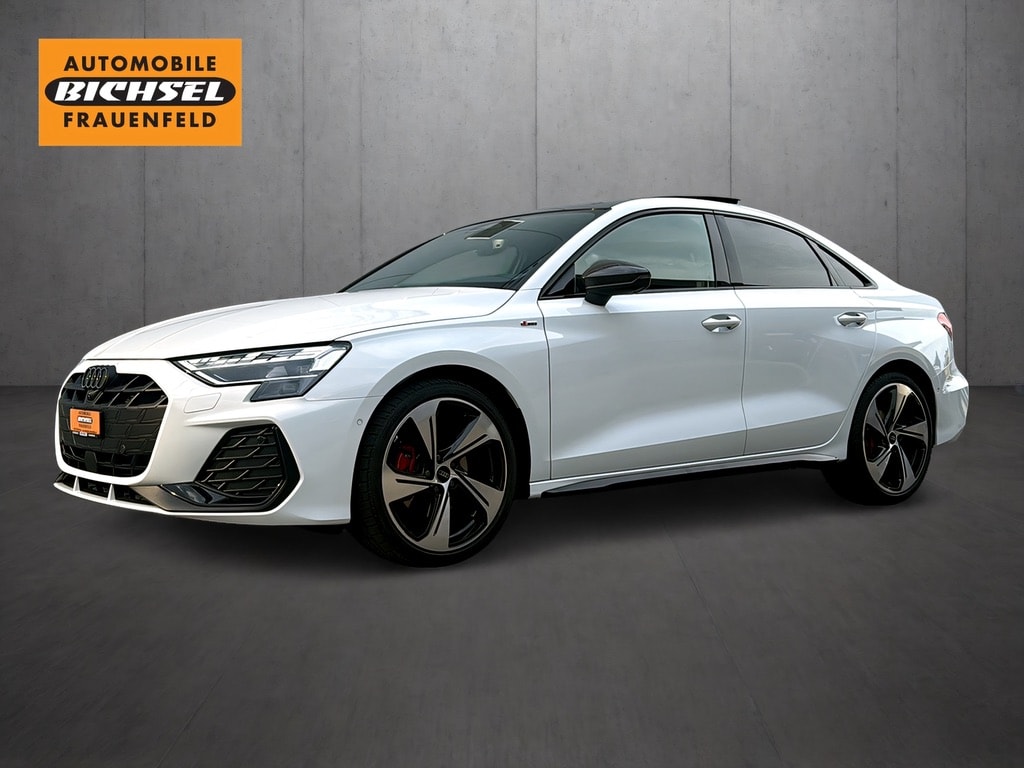 AUDI A3 Limousine 40 TFSI S line S-tronic quattro*Standheizung, Panodach, Carbon, Np;78'750.-Fr., (5-Jahre Garantie)-image-1
