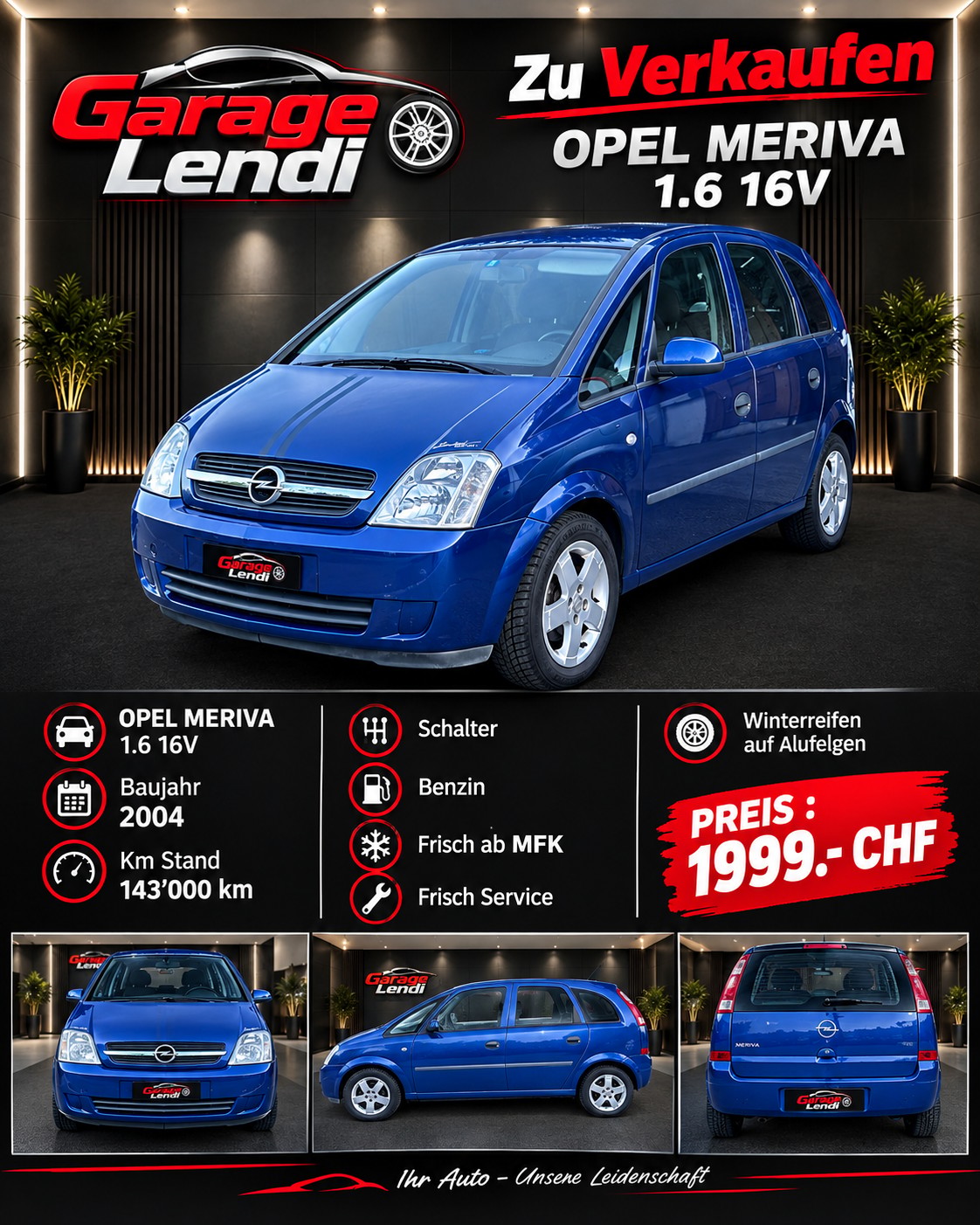 OPEL Meriva 1.6i 16V Essentia-image-0