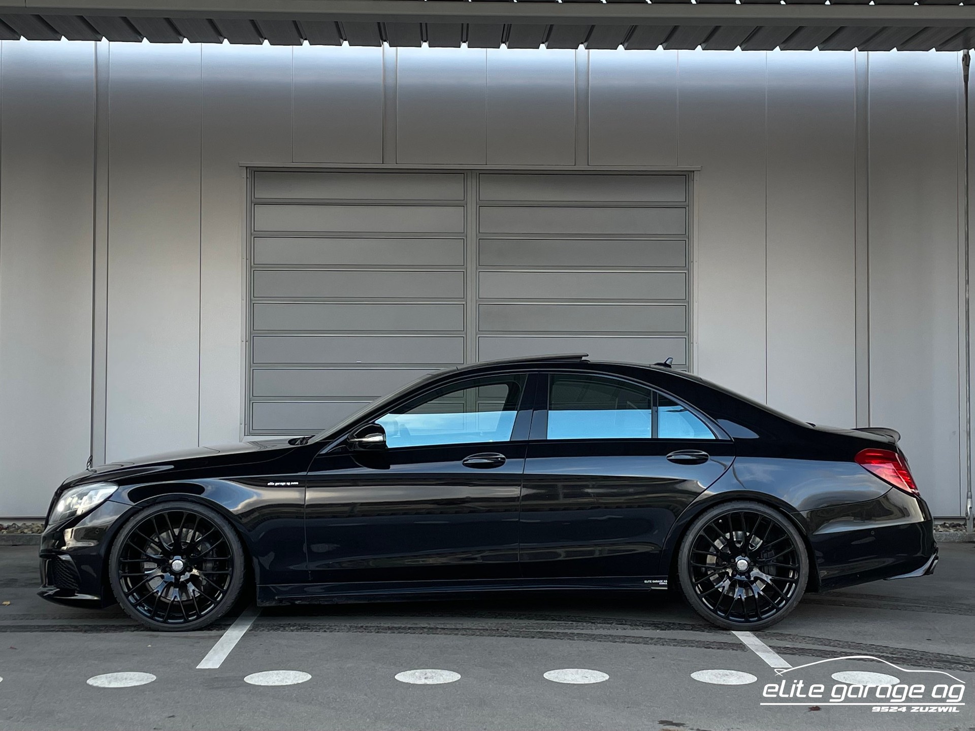 MERCEDES-BENZ S 63 AMG Speedshift MCT ALL BLACK BY ELITE-image-1