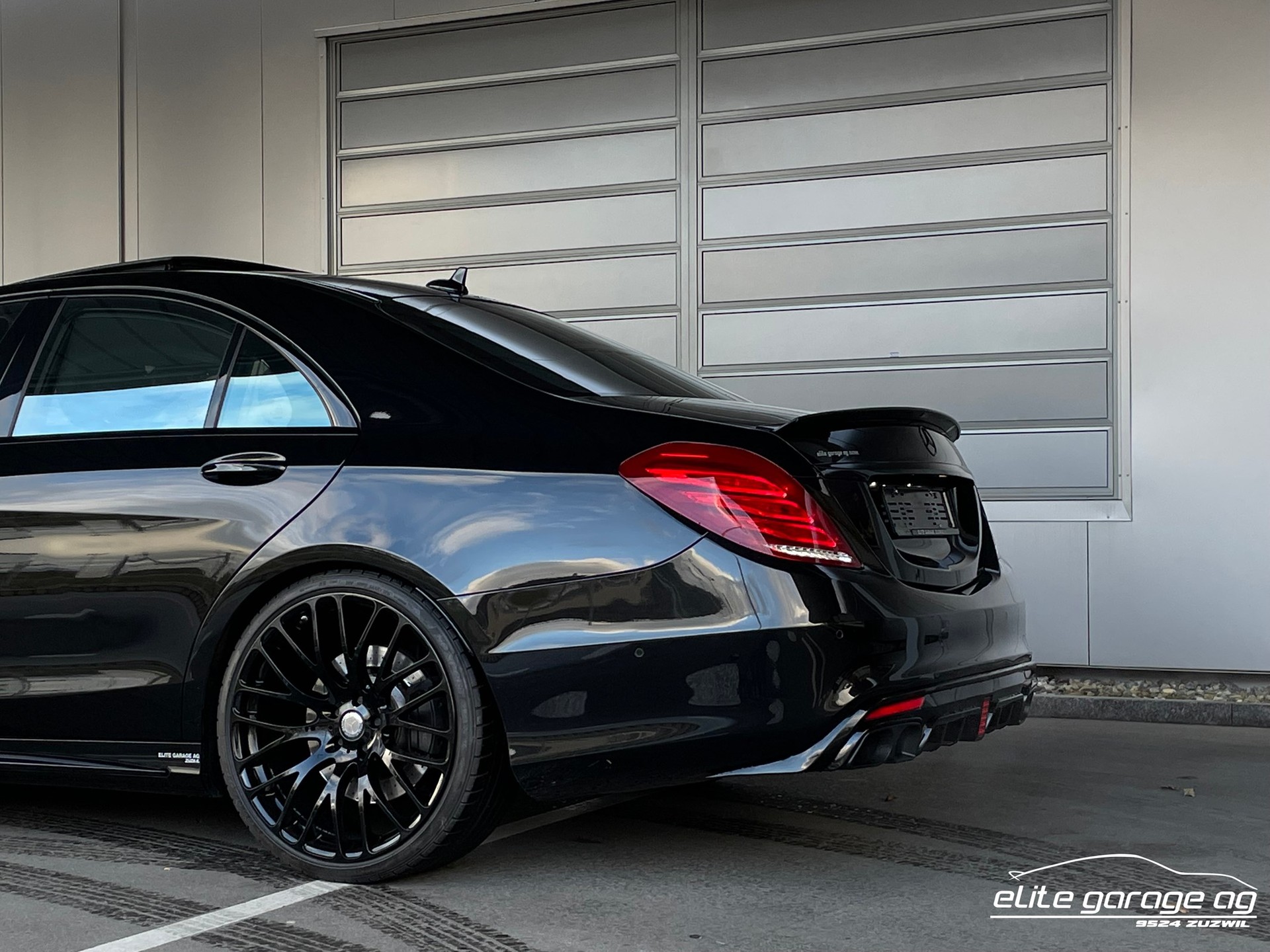 MERCEDES-BENZ S 63 AMG Speedshift MCT ALL BLACK BY ELITE-image-9