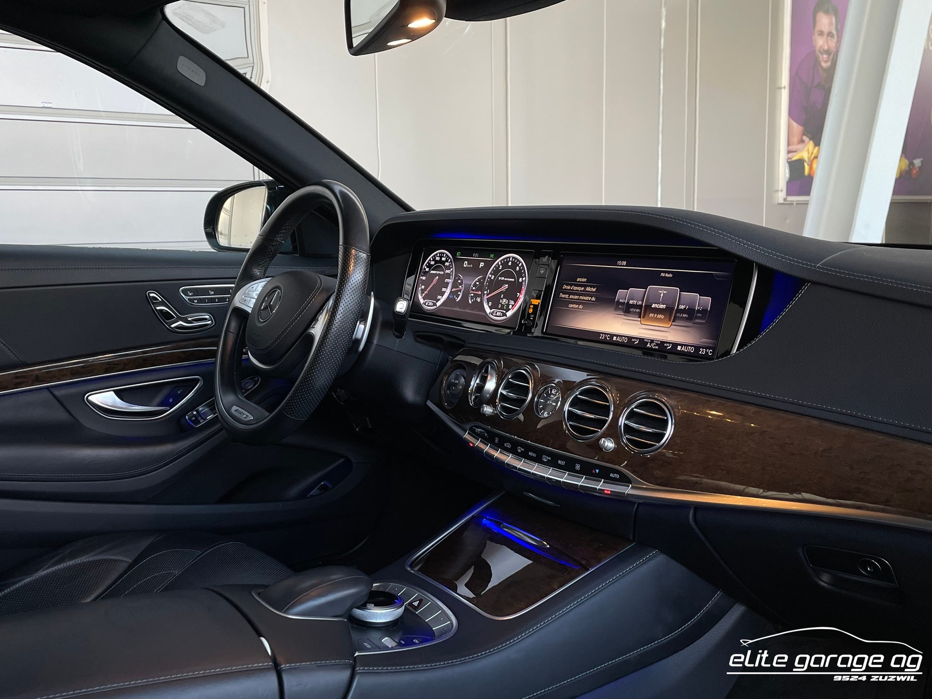 MERCEDES-BENZ S 63 AMG Speedshift MCT ALL BLACK BY ELITE-image-12