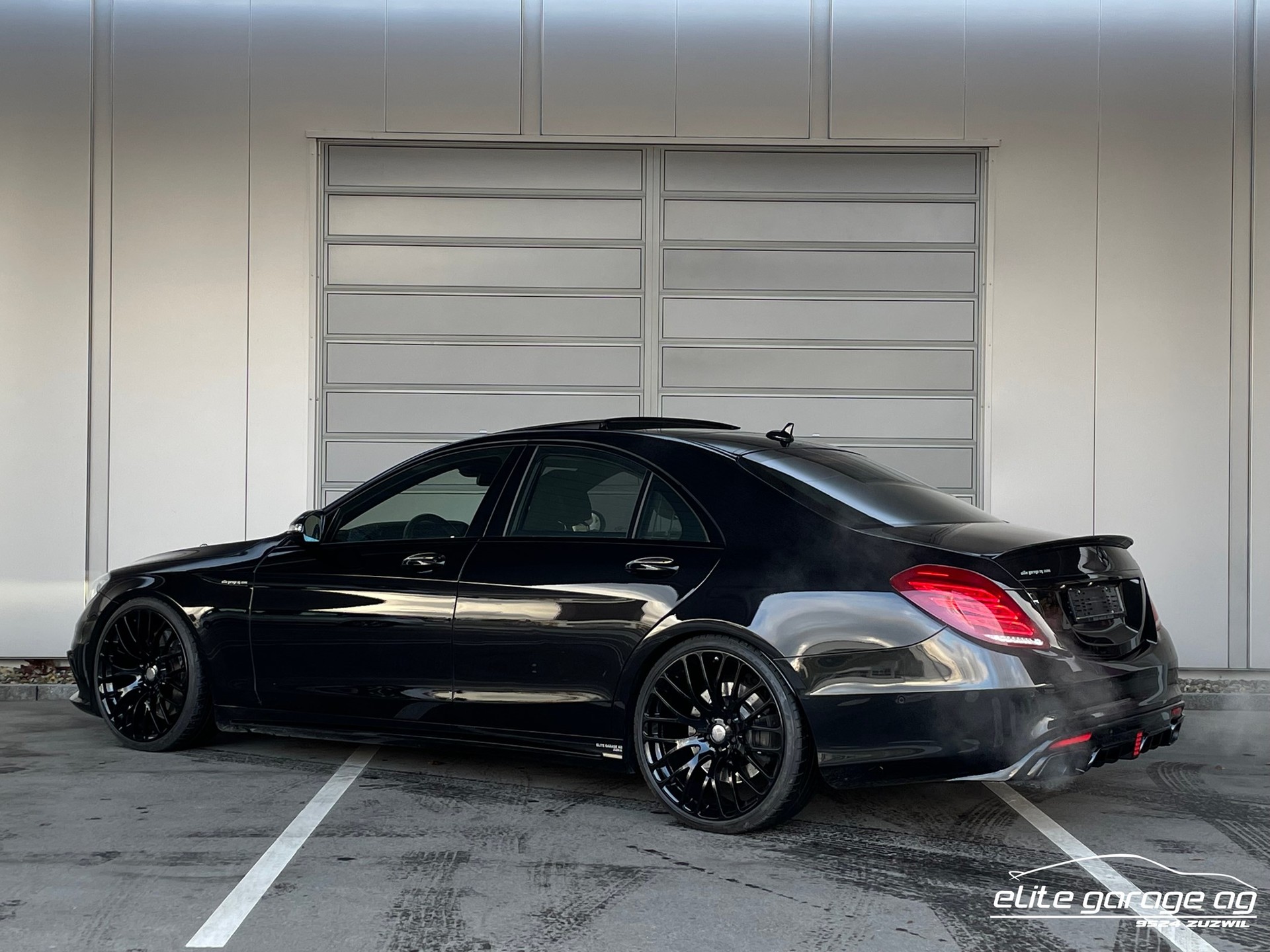 MERCEDES-BENZ S 63 AMG Speedshift MCT ALL BLACK BY ELITE-image-2