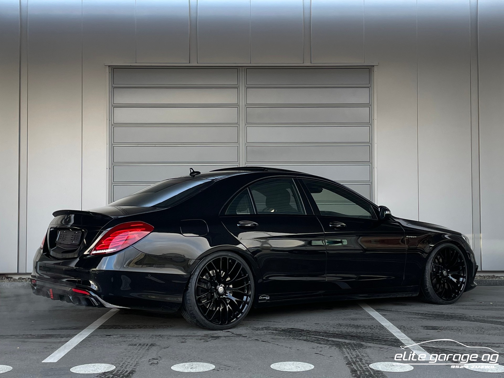 MERCEDES-BENZ S 63 AMG Speedshift MCT ALL BLACK BY ELITE-image-4