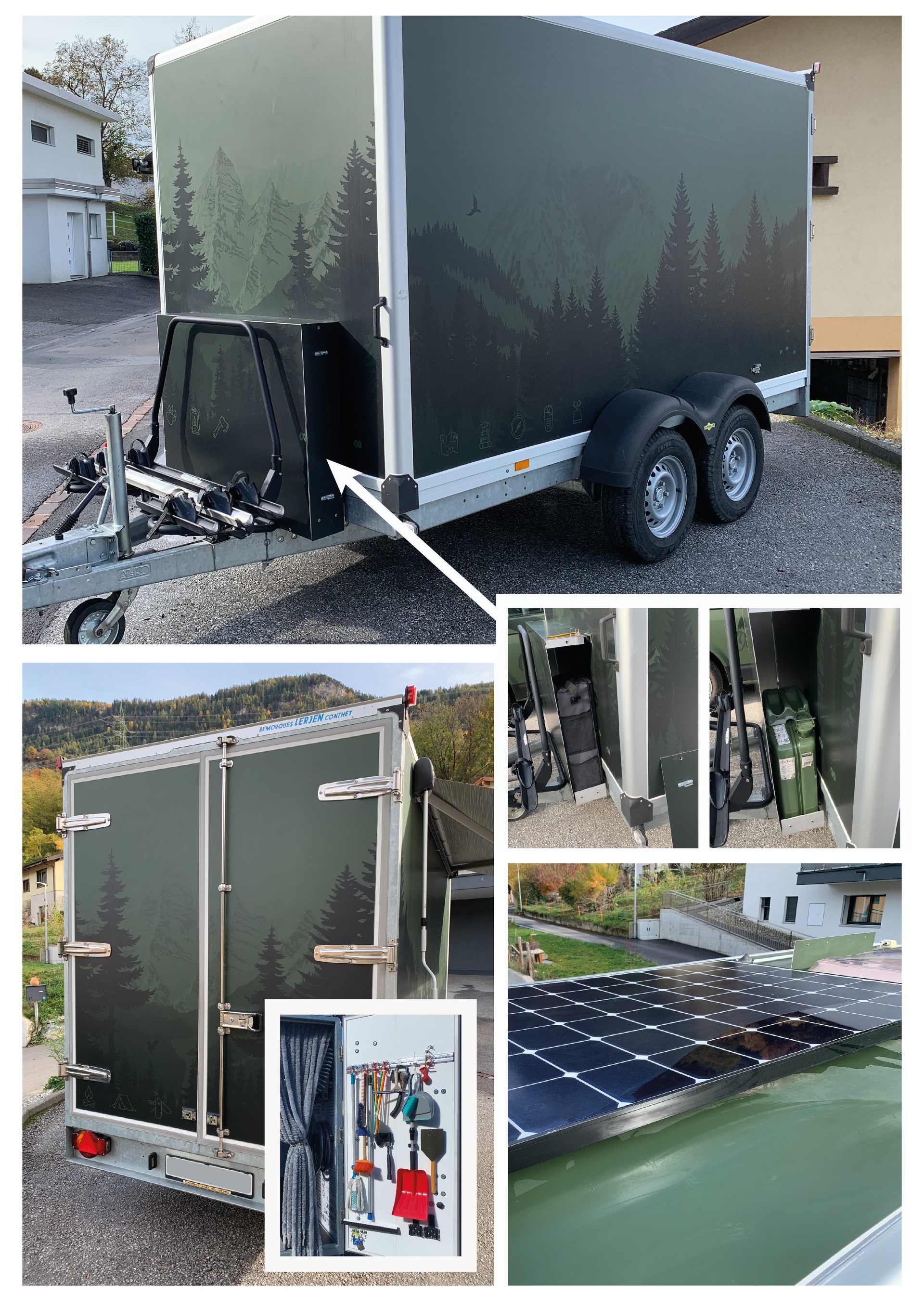 VW T6.1 Multivan 2.0 TDI Trendline Liberty 4Motion + Remorque Unique Pack Expedition Off-Grid Ultime – Total Autonomy-image-8