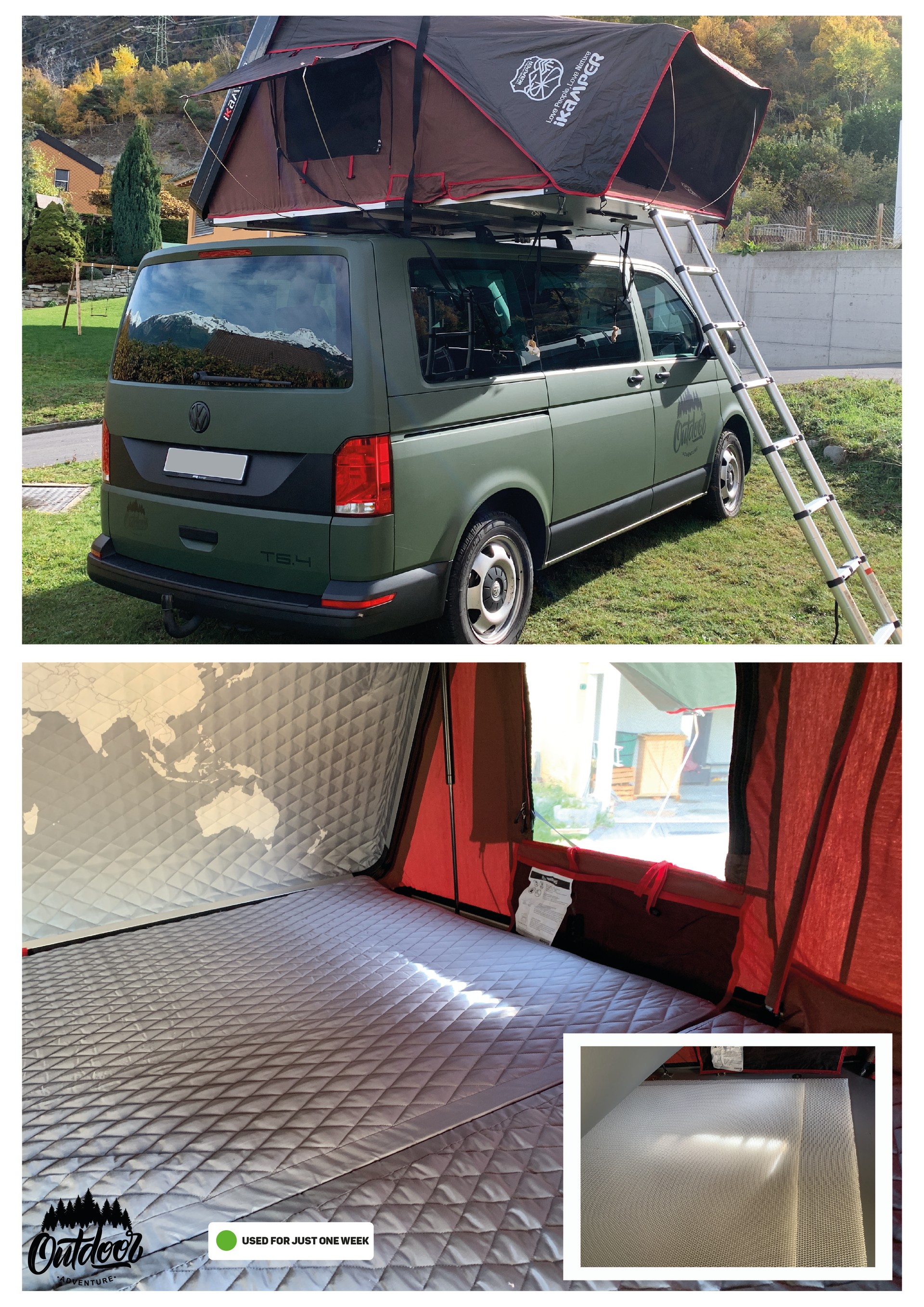 VW T6.1 Multivan 2.0 TDI Trendline Liberty 4Motion + Remorque Unique Pack Expedition Off-Grid Ultime – Total Autonomy-image-7