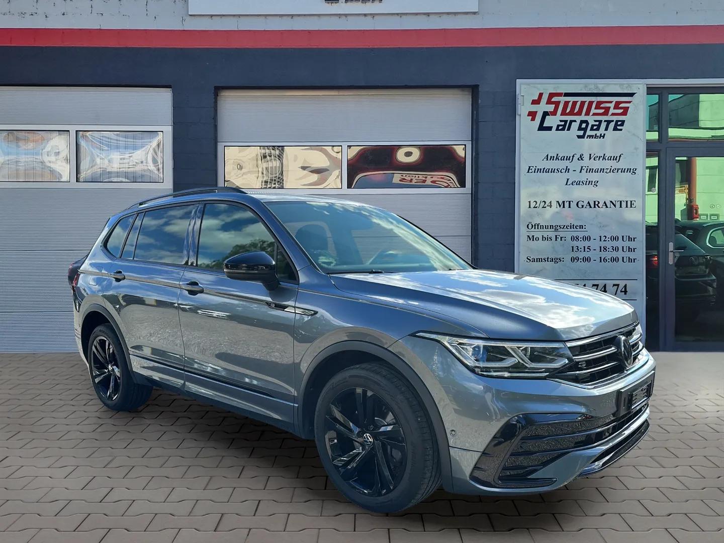 VW Tiguan Allspace 2.0 TDI SCR R-Line 4Motion DSG 7 Plätzer mit AHK & Black Style-image-1