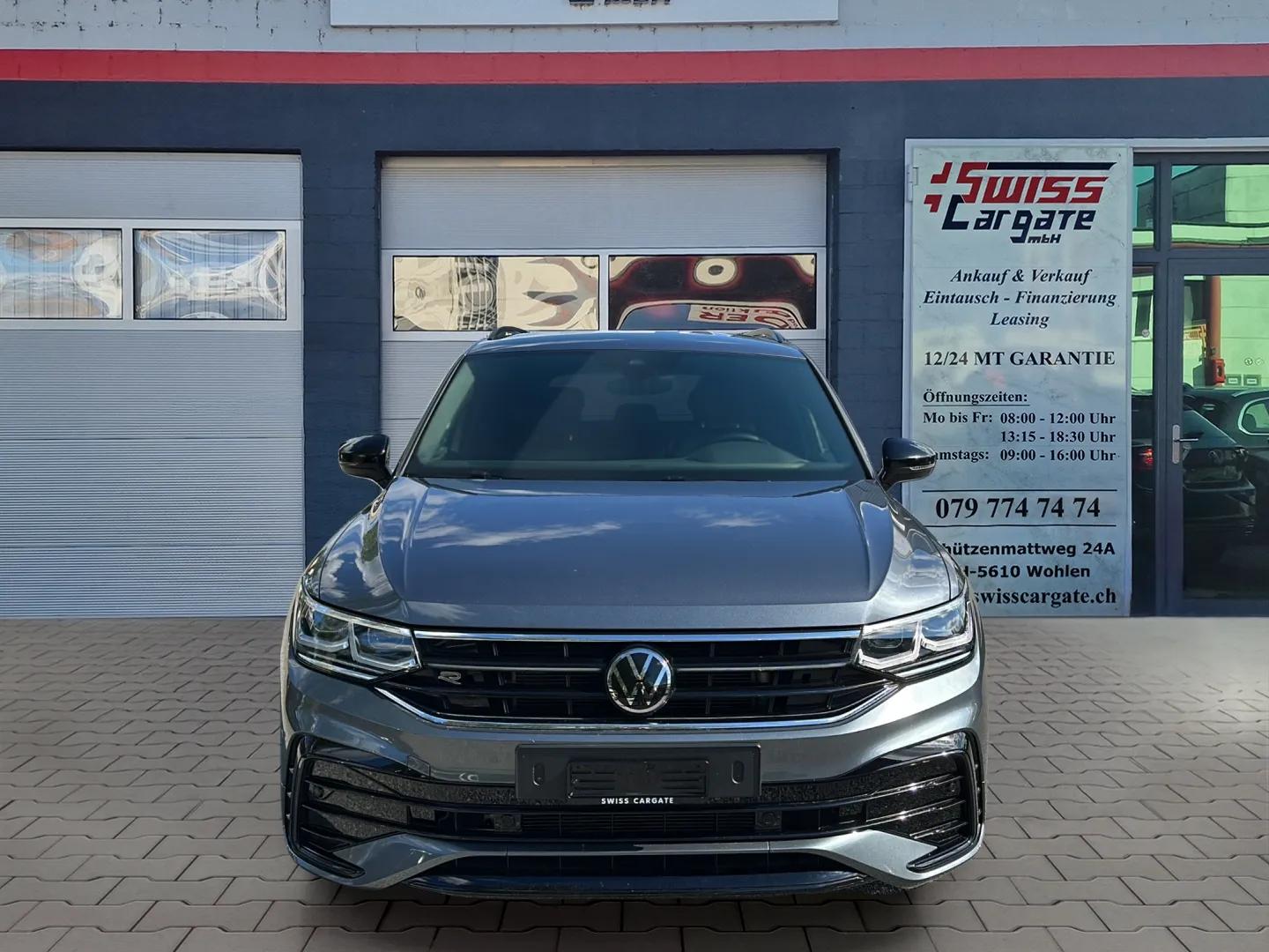 VW Tiguan Allspace 2.0 TDI SCR R-Line 4Motion DSG 7 Plätzer mit AHK & Black Style-image-2