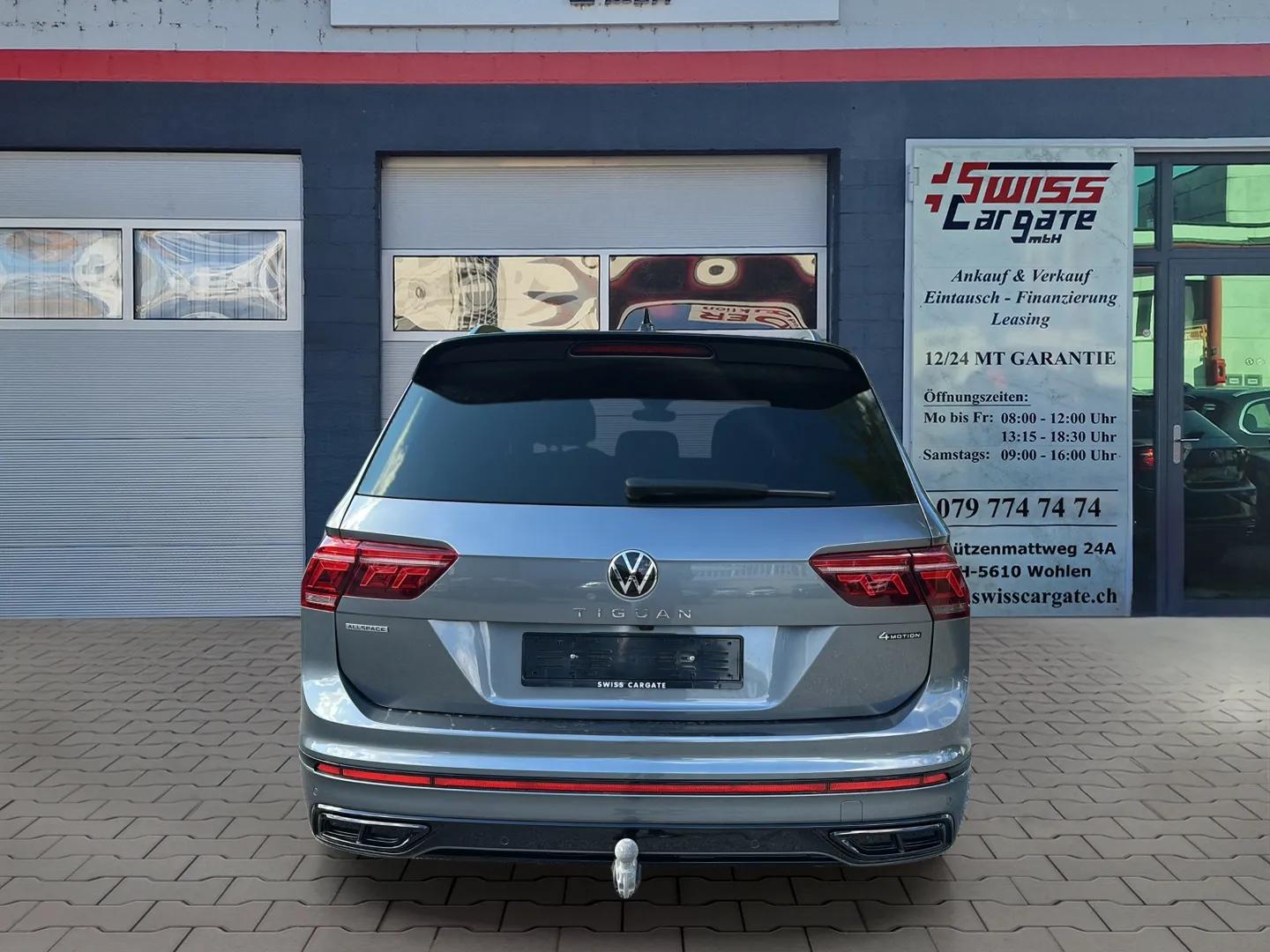 VW Tiguan Allspace 2.0 TDI SCR R-Line 4Motion DSG 7 Plätzer mit AHK & Black Style-image-6