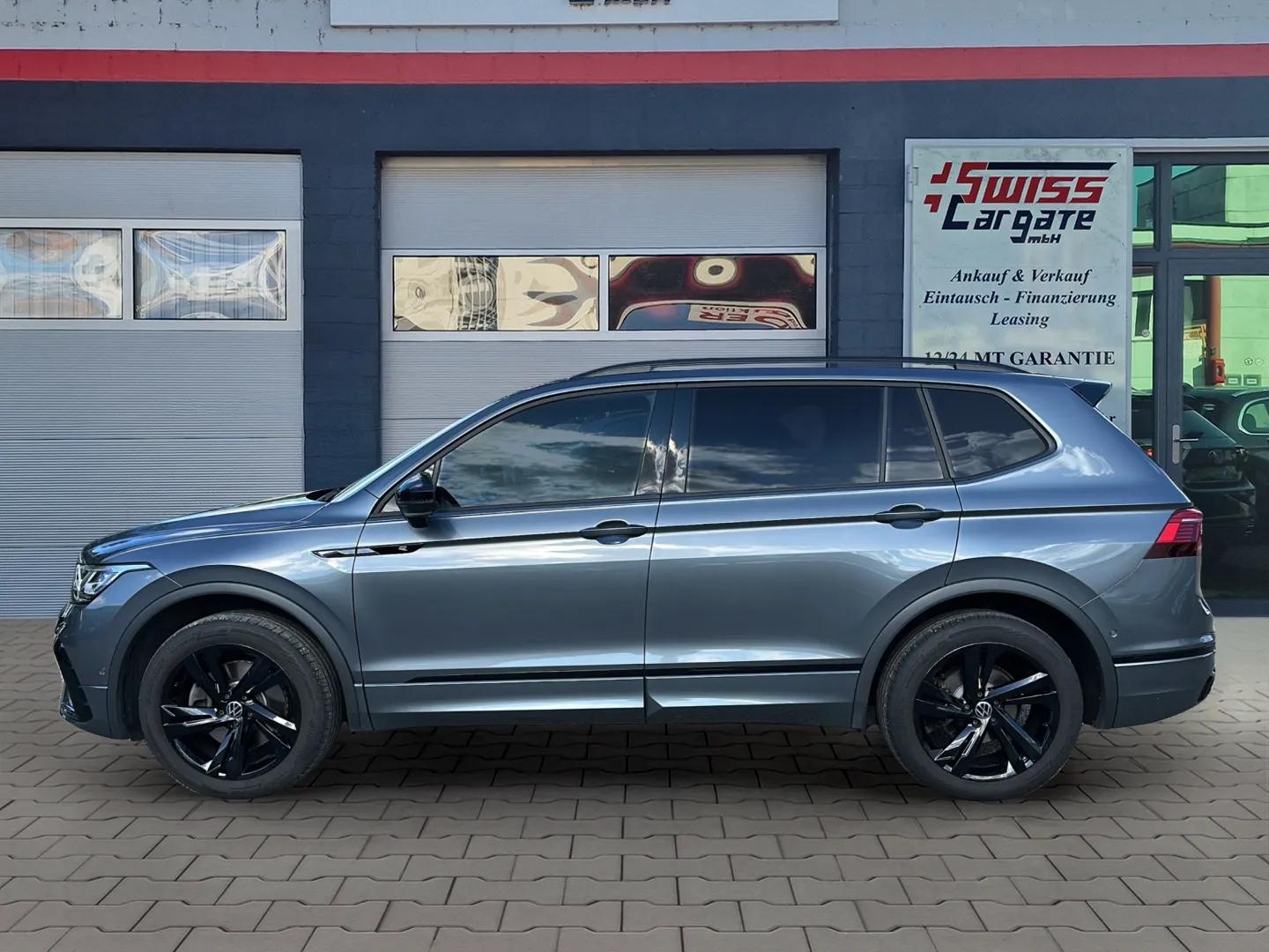 VW Tiguan Allspace 2.0 TDI SCR R-Line 4Motion DSG 7 Plätzer mit AHK & Black Style-image-4