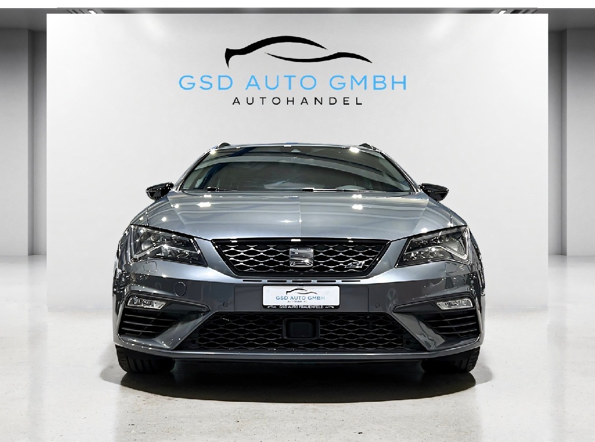 SEAT Leon 2.0 TSI Cupra 300 DSG ST-Line**Panodach,Tempomat ACC,Rückfahrtkam,Frisch ab MFK**-image-1