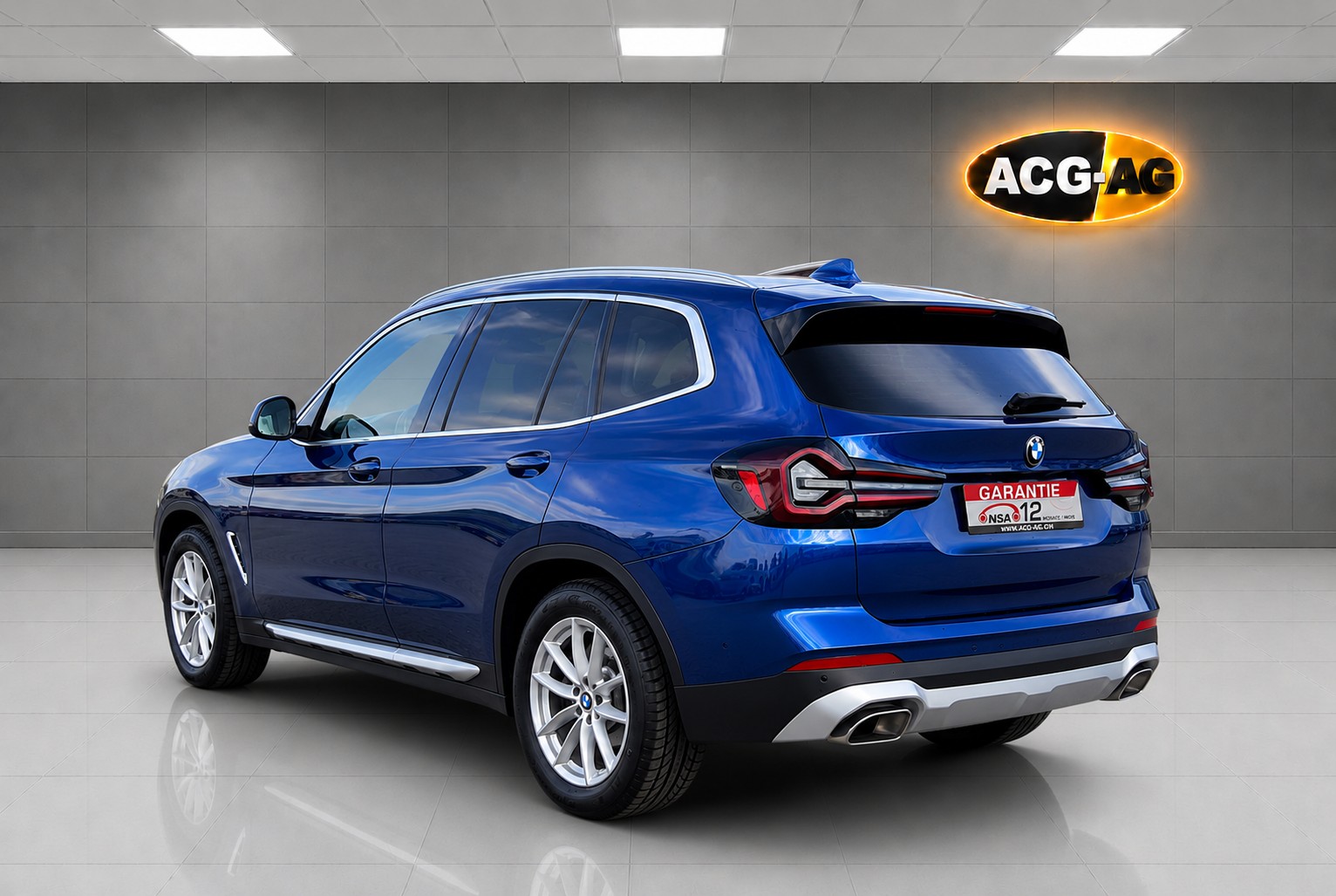 BMW X3 xDrive 48V 30d ** Voll-Leder ** Gr-Navi ** RF-Kamera 360° ** Abstandsregelsysteme ** Anh-Kupplung ** Panorama-Glasdach **-image-7