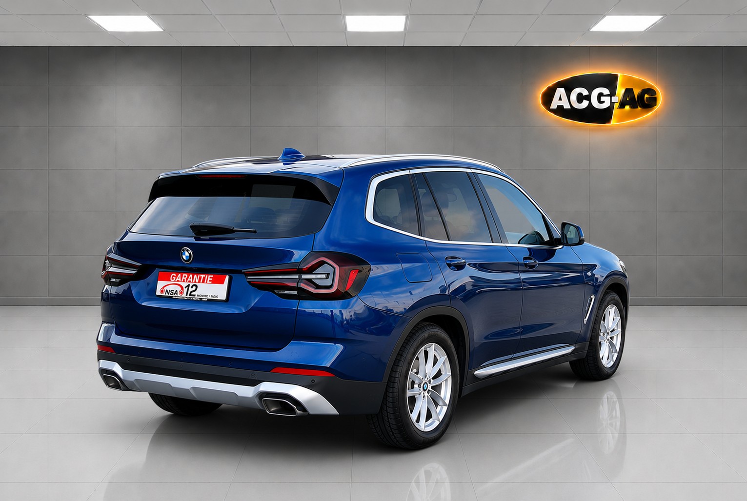 BMW X3 xDrive 48V 30d ** Voll-Leder ** Gr-Navi ** RF-Kamera 360° ** Abstandsregelsysteme ** Anh-Kupplung ** Panorama-Glasdach **-image-6