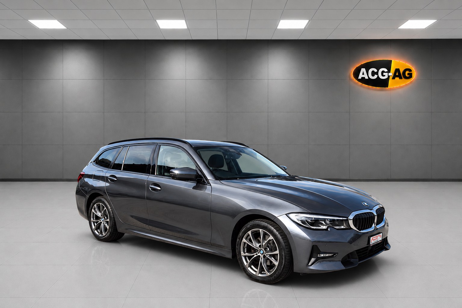 BMW 320d xDrive 48V Touring Steptronic ** Voll-Leder ** Gr-Navi ** RF-Kamera 360° ** Abstandsregelsysteme ** Sitzmemory ** Ab MFK **-image-0
