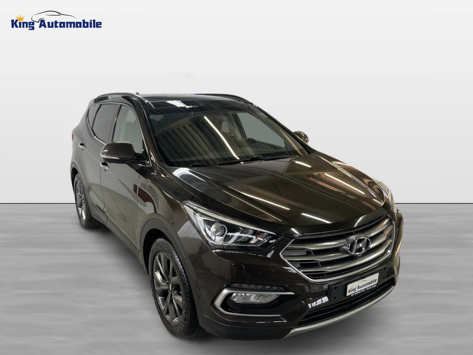HYUNDAI Santa Fe 2.2 CRDI Amplia 4WD Automatic | Frisch MFK | Ab Service | AHK 2t. | 7-Plätzer-image-0