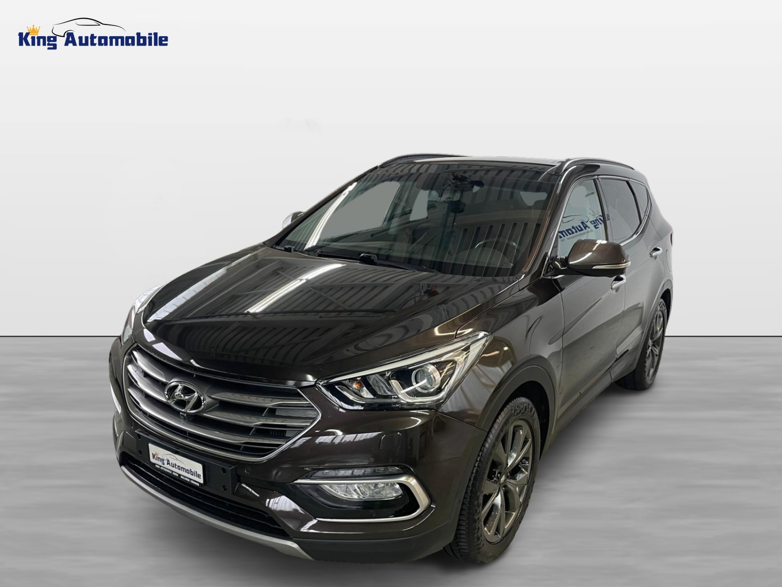 HYUNDAI Santa Fe 2.2 CRDI Amplia 4WD Automatic | Frisch MFK | Ab Service | AHK 2t. | 7-Plätzer-image-1