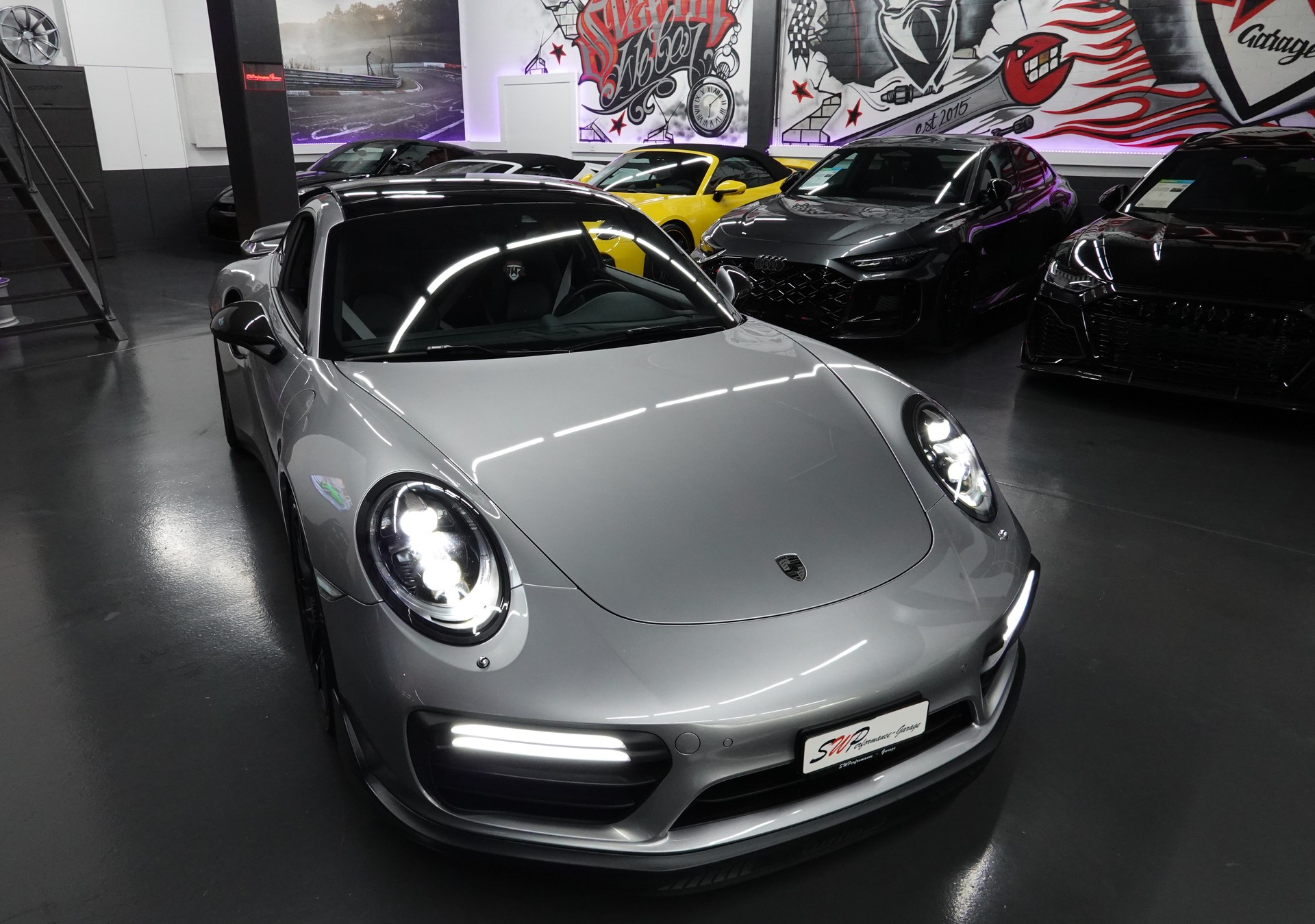 PORSCHE 911 TURBO S PDK CH-FZ 991.2 LEDER PAKET - AERO KIT - LIFT SYSTEM - FULL ON TOP-image-55