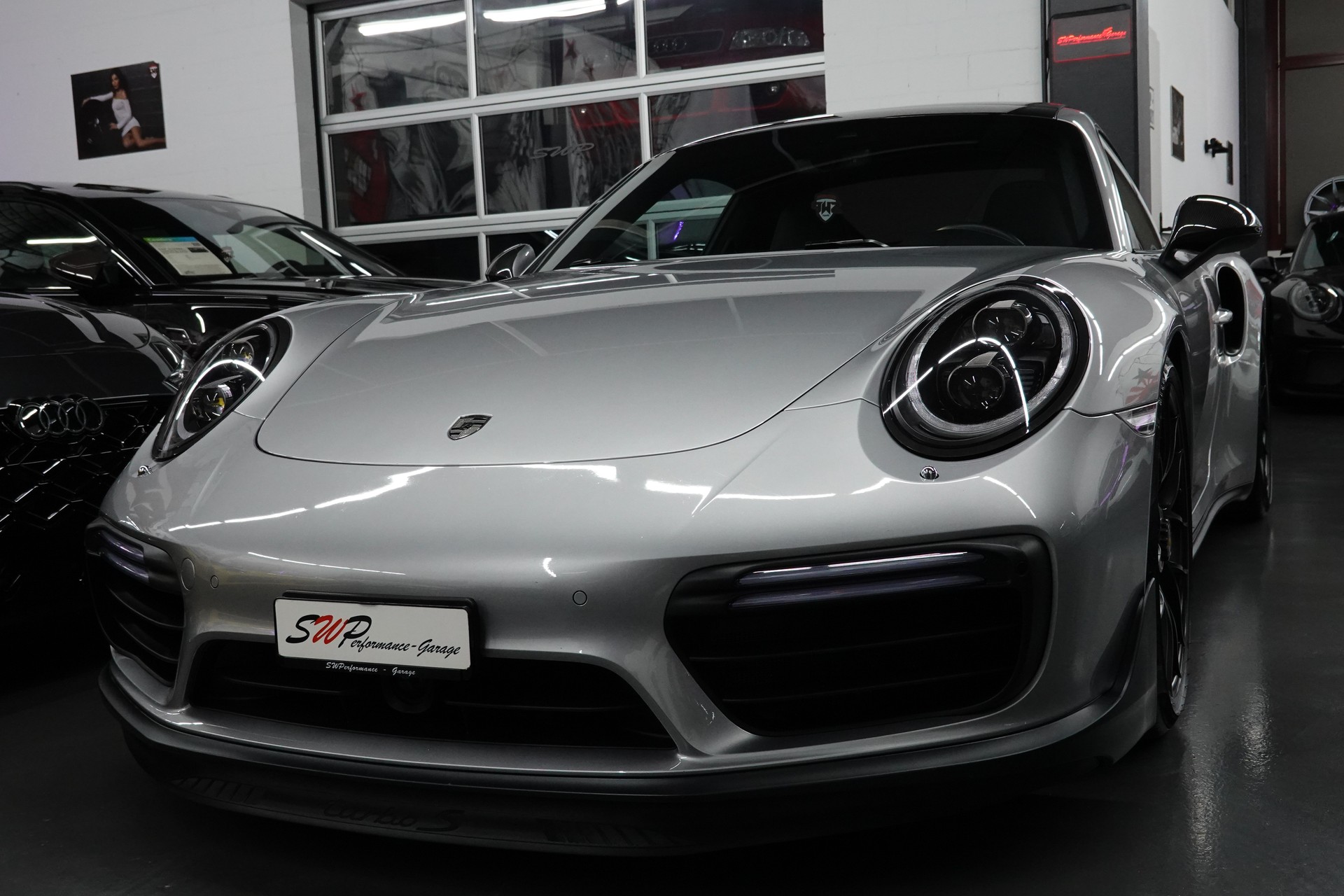 PORSCHE 911 TURBO S PDK CH-FZ 991.2 LEDER PAKET - AERO KIT - LIFT SYSTEM - FULL ON TOP-image-3