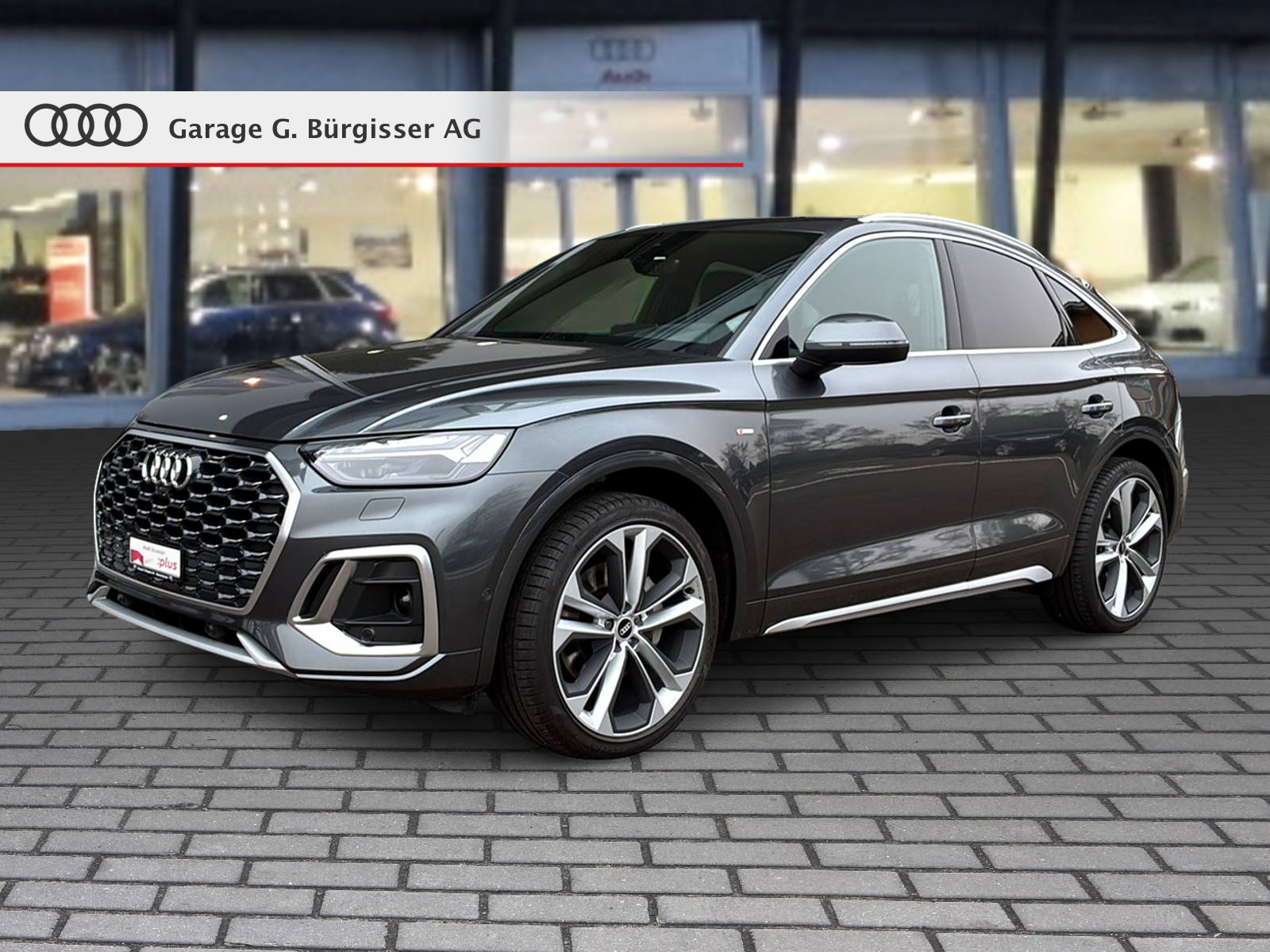 AUDI Q5 Sportback 50 TFSI e PHEV S line quattro S-tronic Daytonagrau Perleffekt