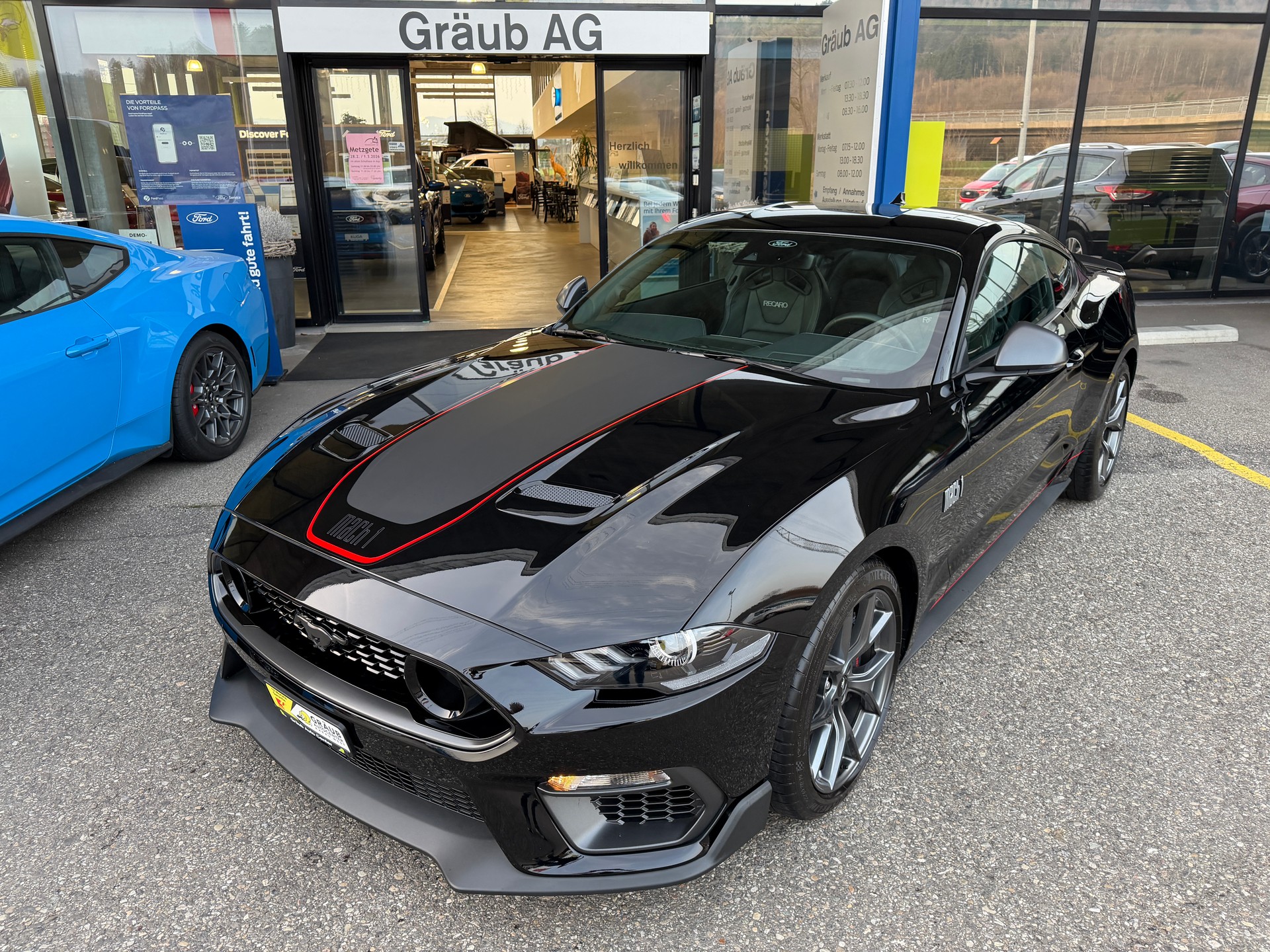 FORD Mustang Fastback 5.0 V8 Mach 1-image-2