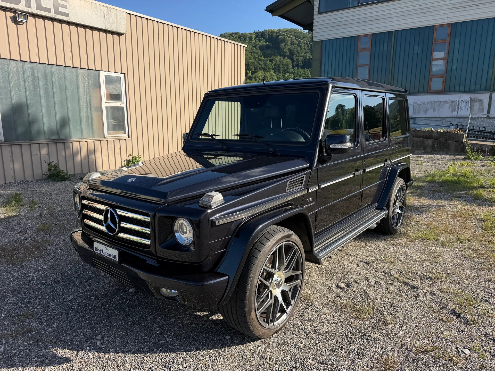 MERCEDES-BENZ G 55 AMG Automatic | Designo | AHK 3.5t. | RF-Kamera-showroom-element-1
