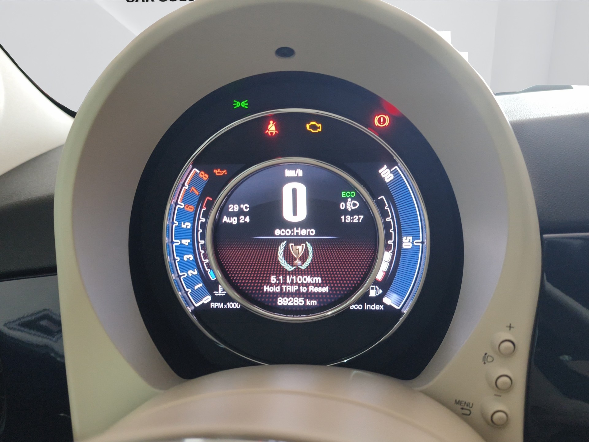 FIAT 500 0.9 Twinair Lounge-image-14