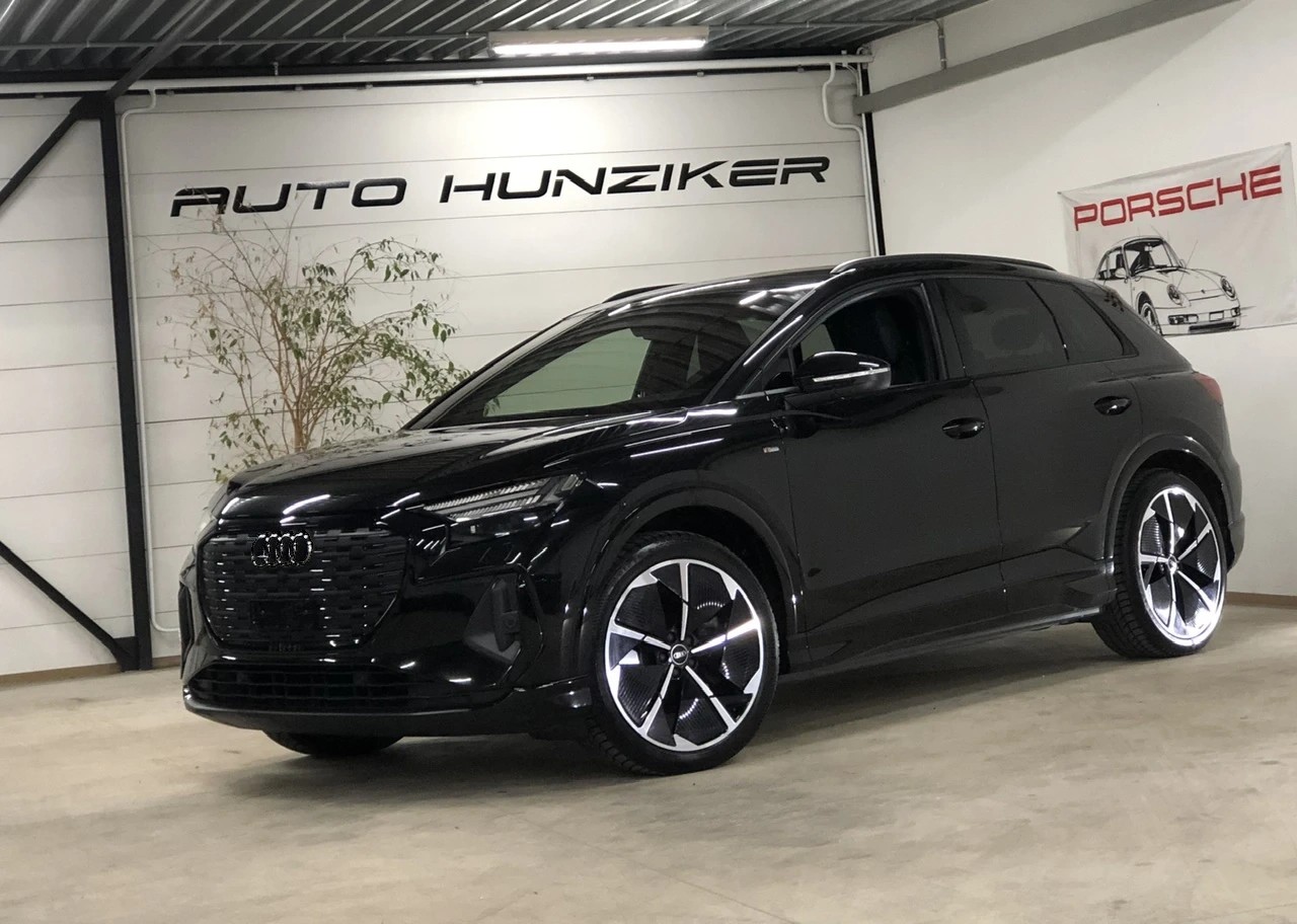 AUDI Q4 e-tron 45 Edition S line Attraction quattro Black-Optik 82kWh / TOP-Ausstattung / Wärmepumpe-image-0