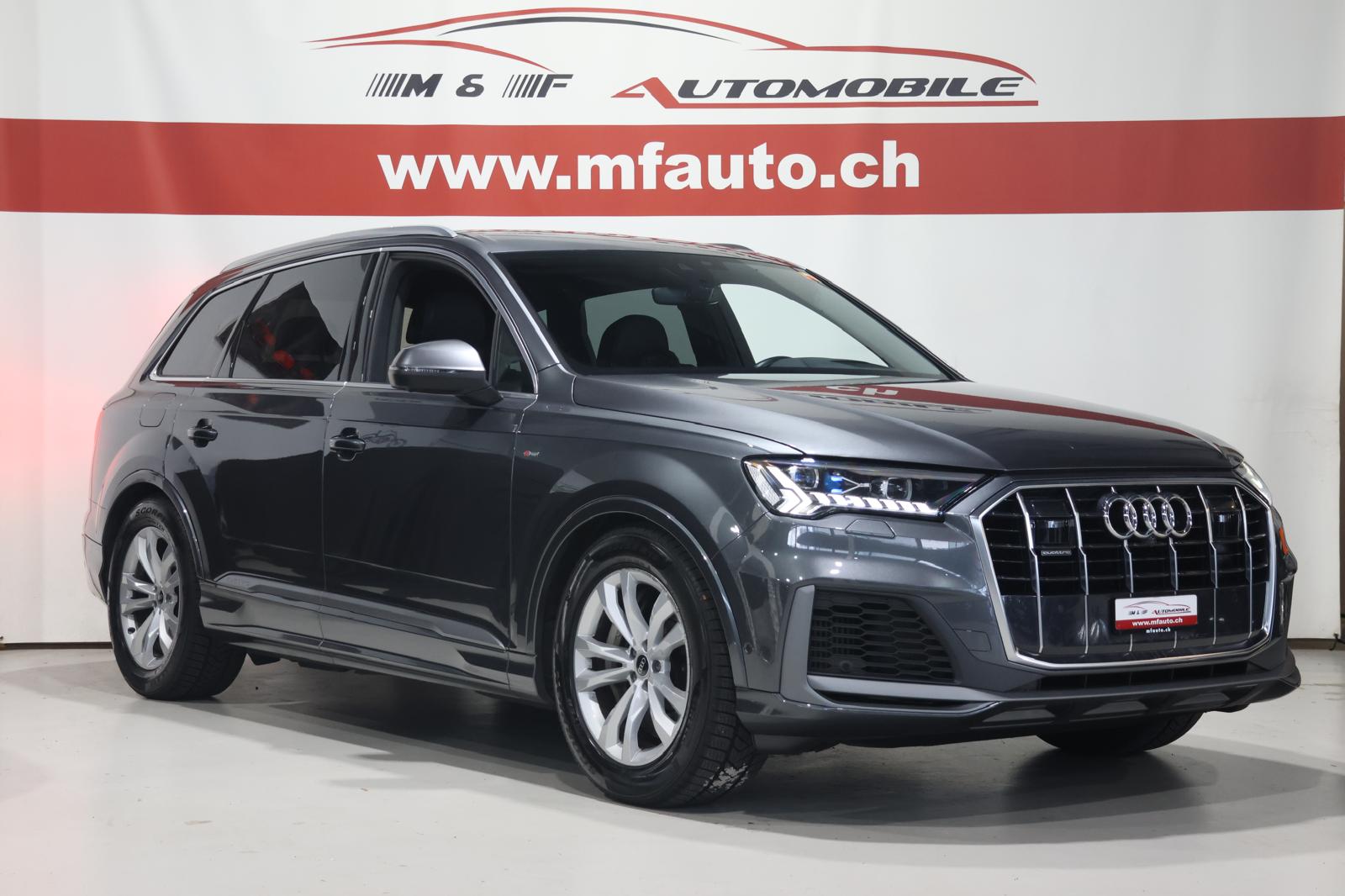 AUDI Q7 3.0 55 TFSI e S Line quattro T-Tronic CH FAHRZEUG-image-3