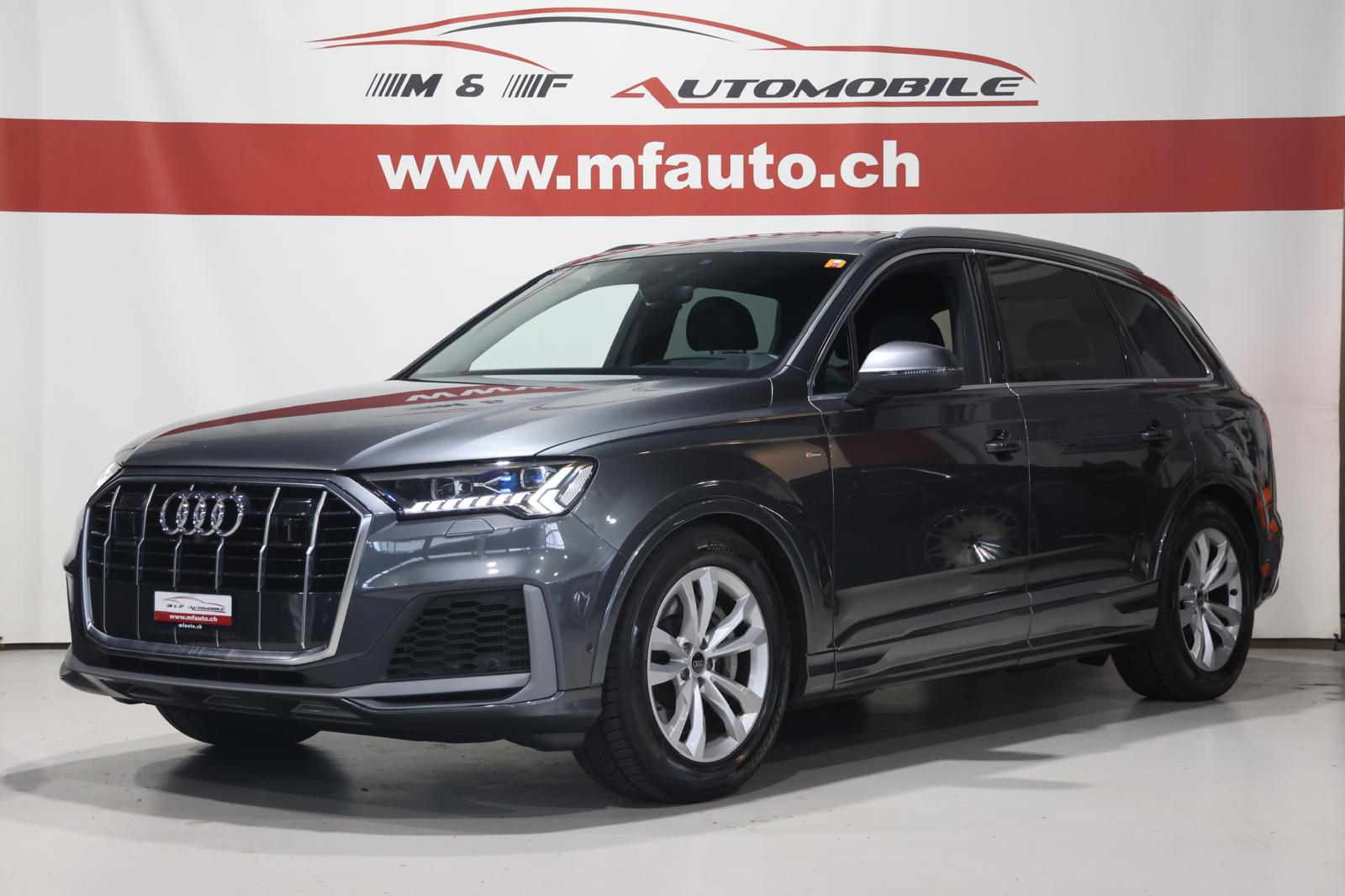 AUDI Q7 3.0 55 TFSI e S Line quattro T-Tronic CH FAHRZEUG-image-1