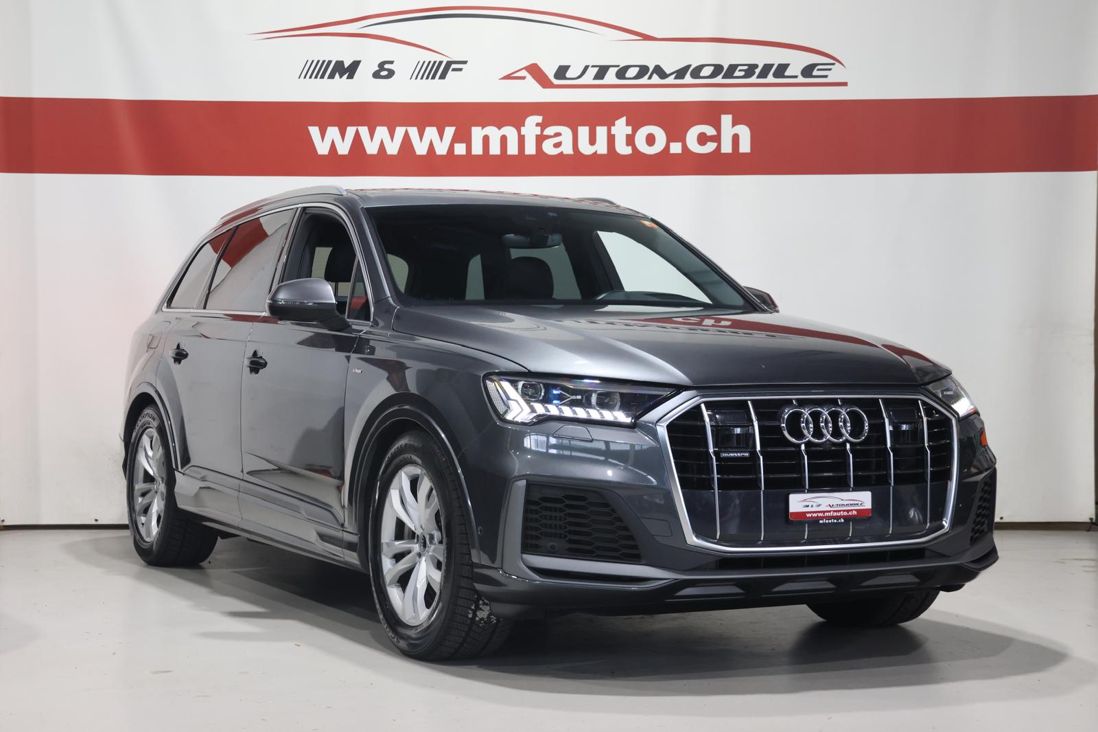 AUDI Q7 3.0 55 TFSI e S Line quattro T-Tronic CH FAHRZEUG-image-4