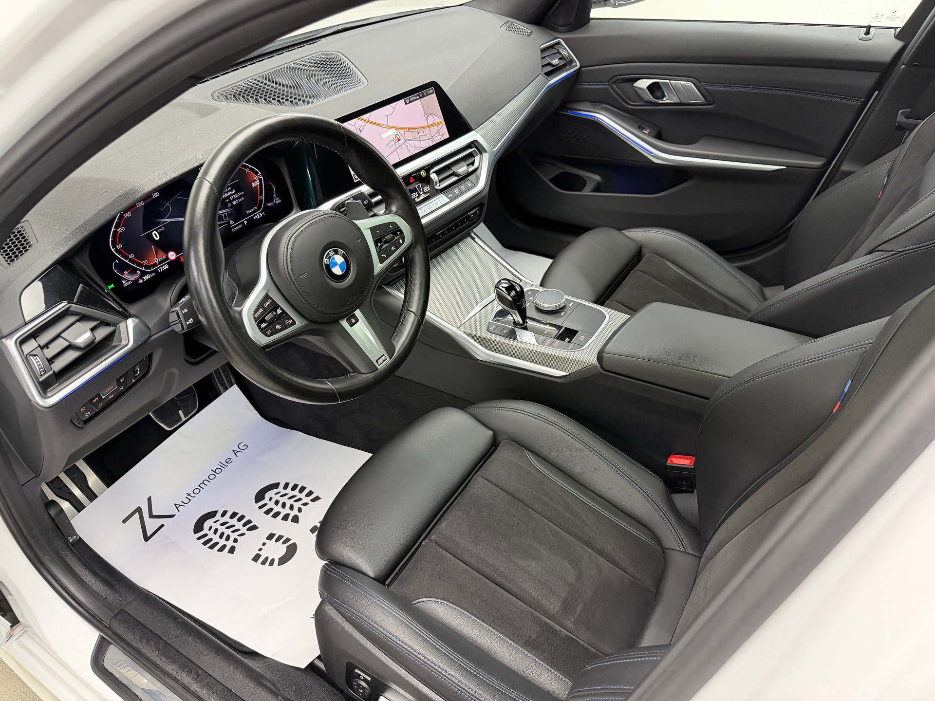 BMW 320d xDrive 48V Touring M Sport mineralwhite Steptronic / RF Kamera / Panoramadach / Live Cockpit / Driving Assistant /-image-6