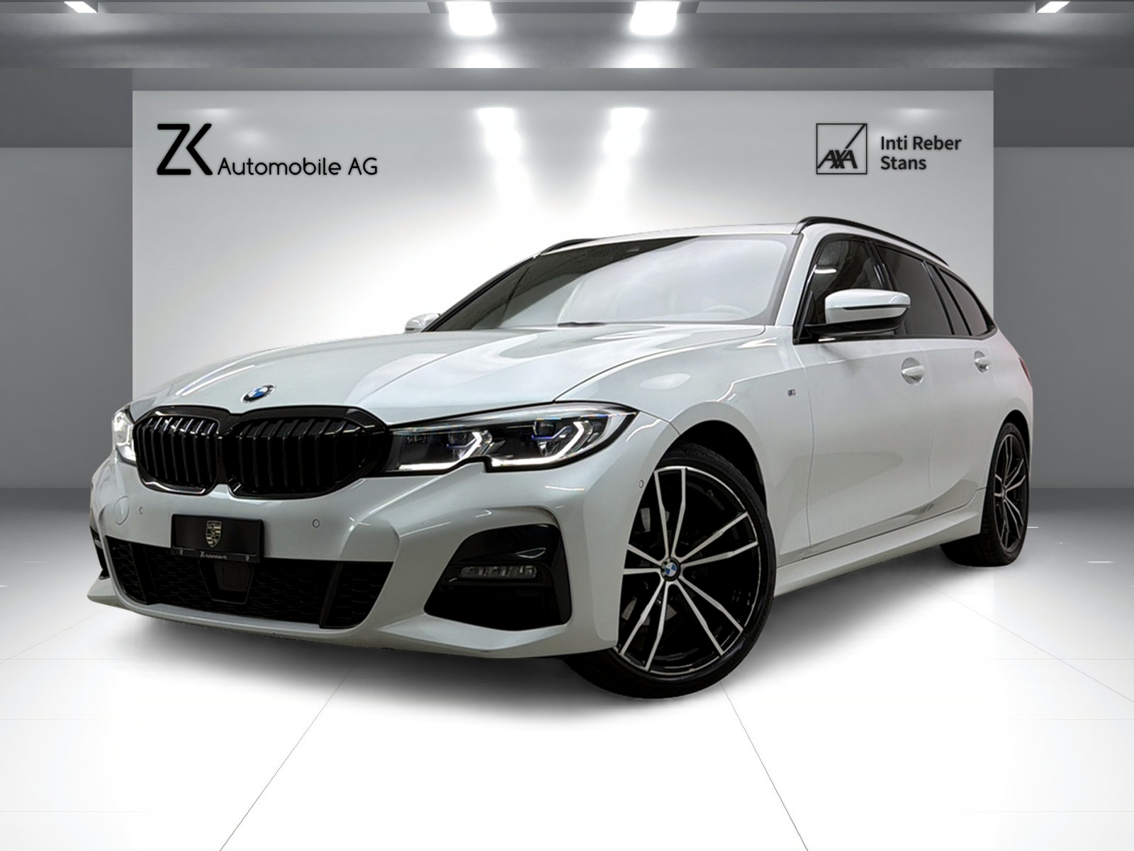 BMW 320d xDrive 48V Touring M Sport mineralwhite Steptronic / RF Kamera / Panoramadach / Live Cockpit / Driving Assistant /