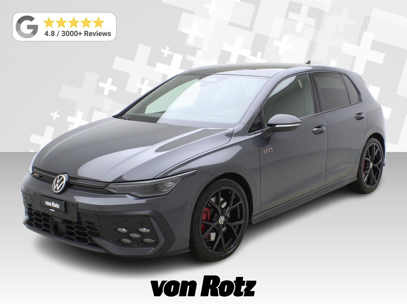 VW Golf 8.5 2.0 TSI DSG GTI Black Style **VW Werksgarantie bis 09/2030**-image-0