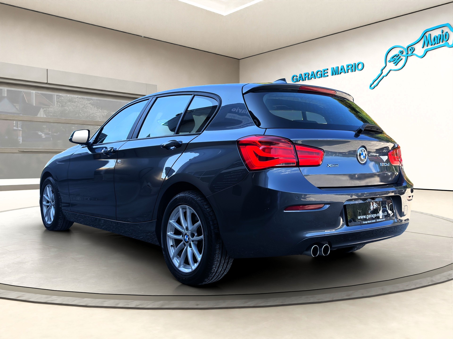 BMW 120d xDrive Steptronic ✅CH-Fahrzeug & 8-fach bereift auf ALU✅-image-6