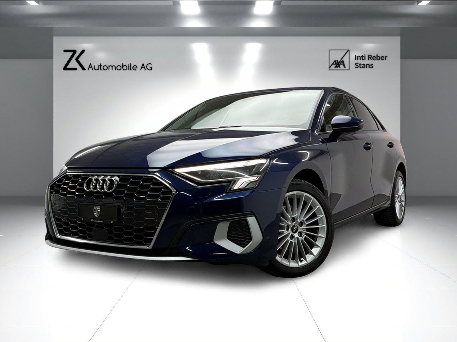 AUDI A3 2.0 TDI Navarra Blue Metallic Limousine-image-0