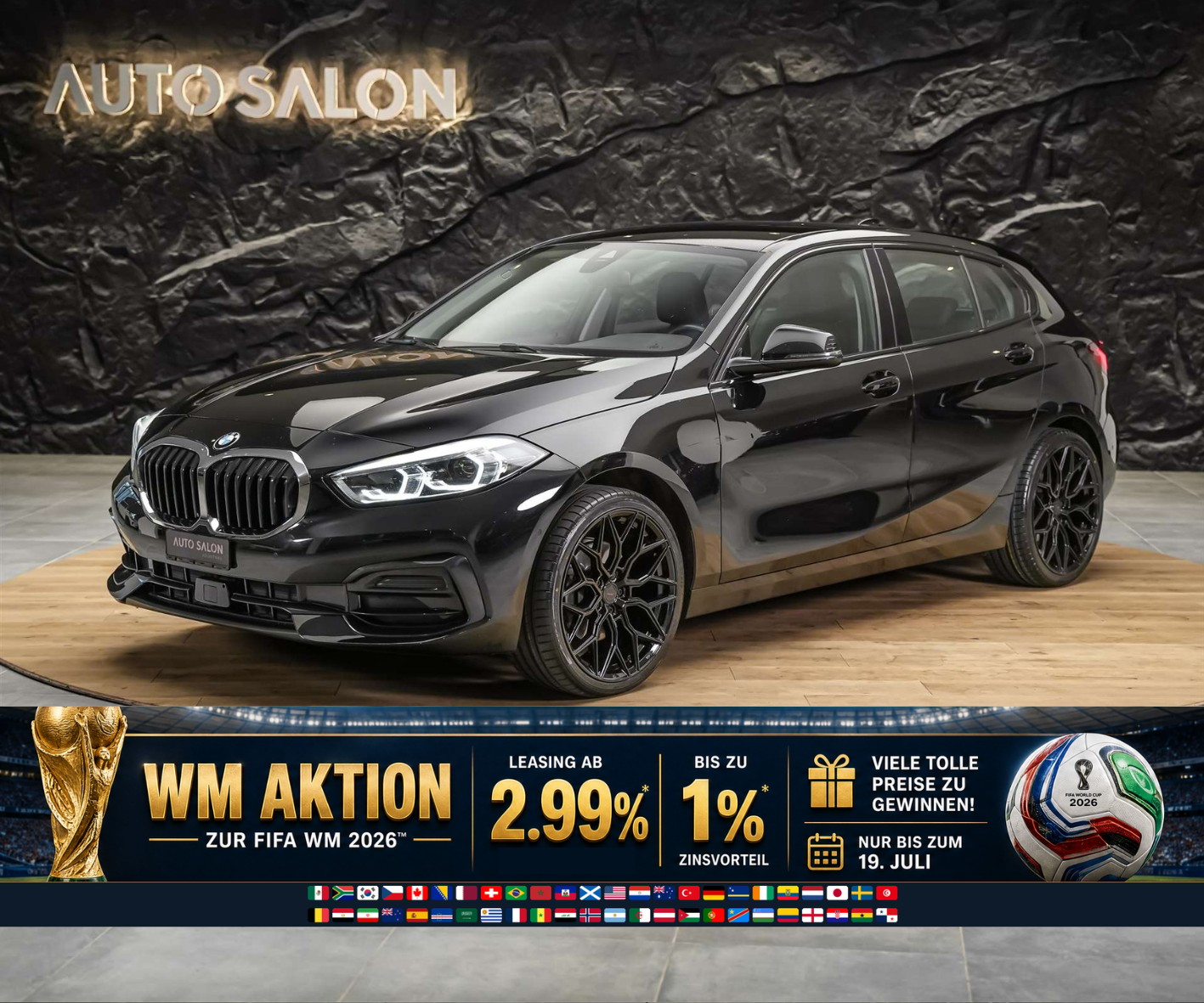 BMW 118i Sport Line Steptronic *CH Auto*19" Felgen*Harman/Kardon*