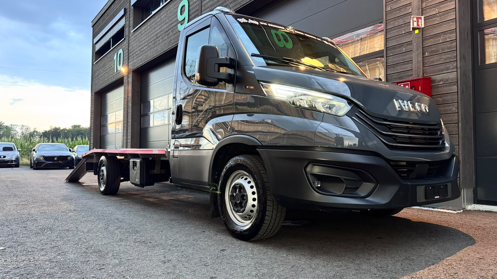 IVECO 35 S 18H Autotransporter NUTZLAST 1375 Kg, Elektrische Seilwinde mit Fernbedienung bis zu "8to*-image-2
