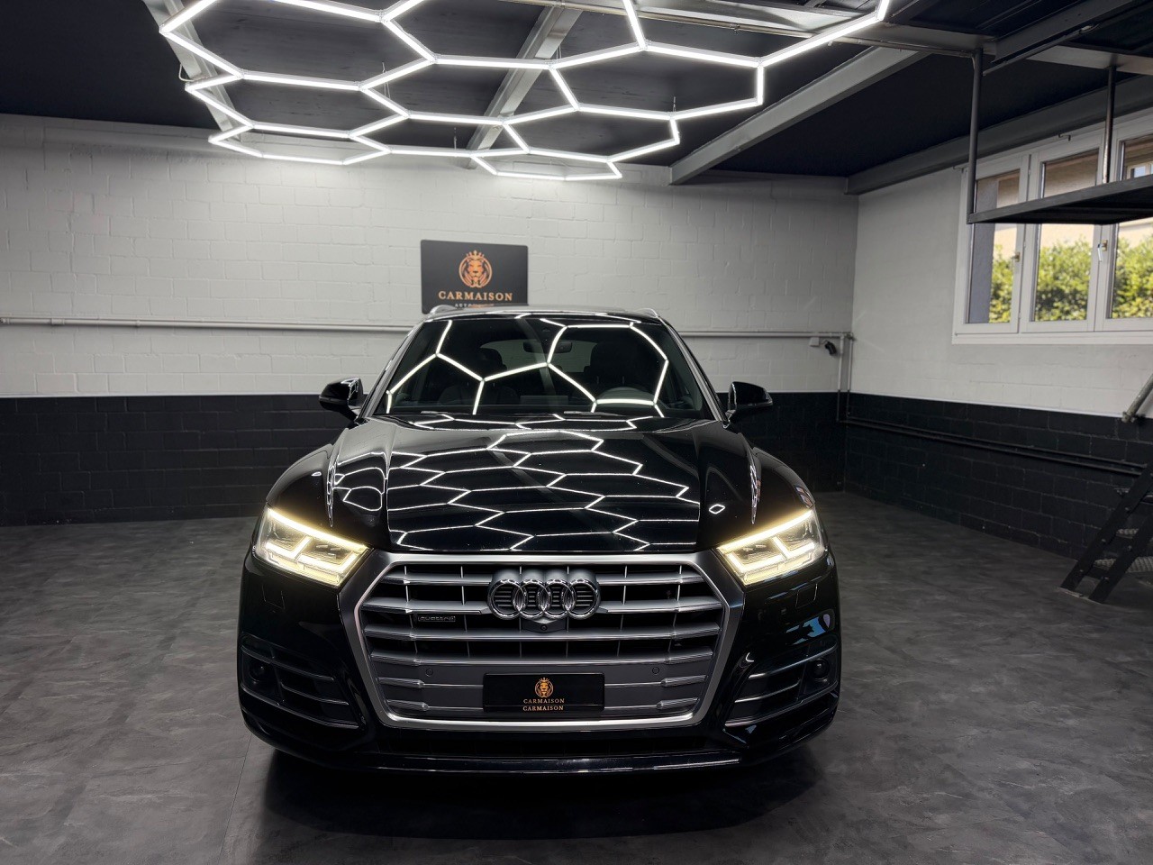 AUDI Q5 40 TDI Sport S-Line quattro | Luftfahrwerk | B&O Soundsystem | Head-Up | 360 Kamera | Panorama Dach | CH-Auto | AHK 2.4T-image-1
