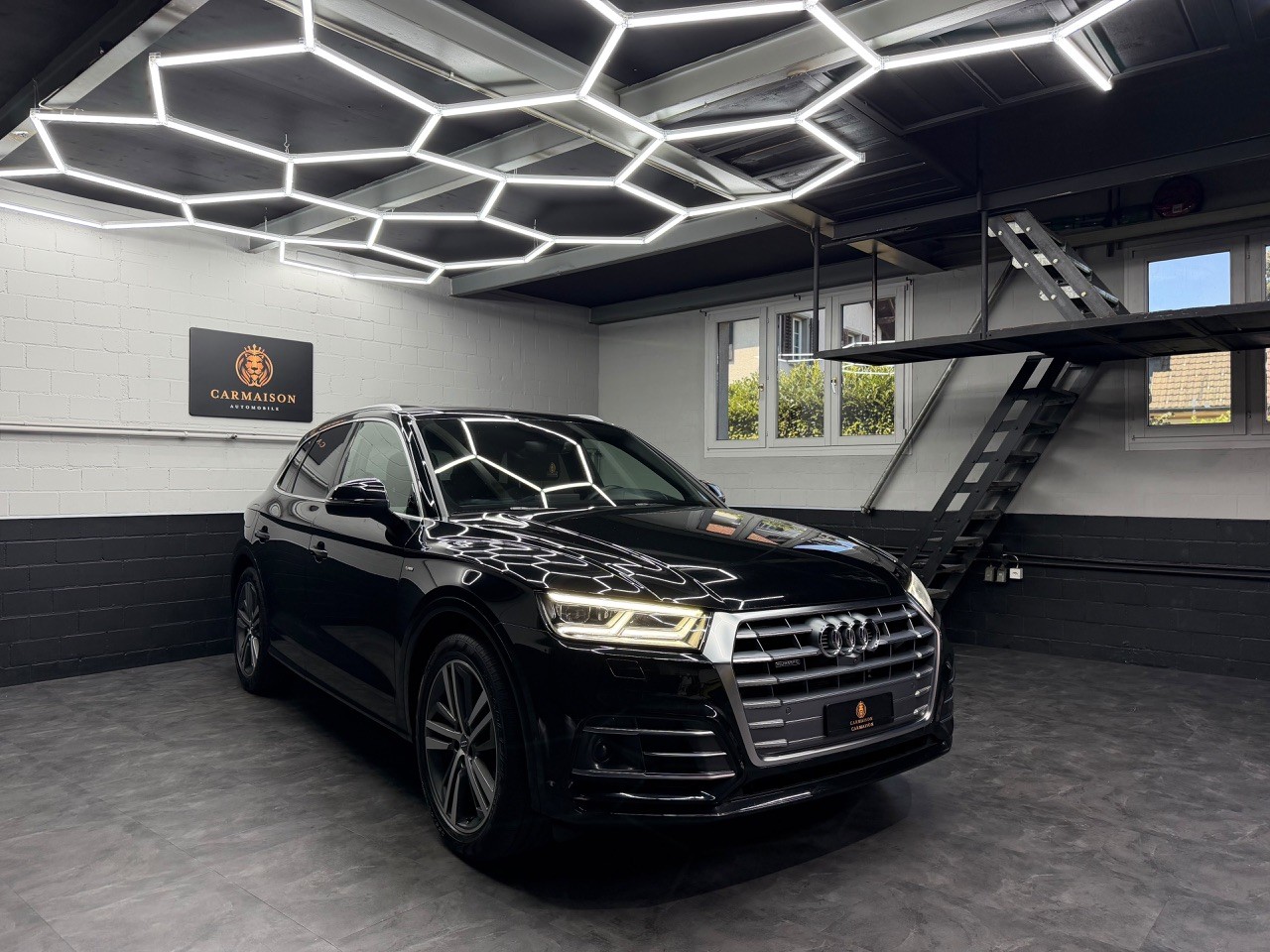 AUDI Q5 40 TDI Sport S-Line quattro | Luftfahrwerk | B&O Soundsystem | Head-Up | 360 Kamera | Panorama Dach | CH-Auto | AHK 2.4T-image-0