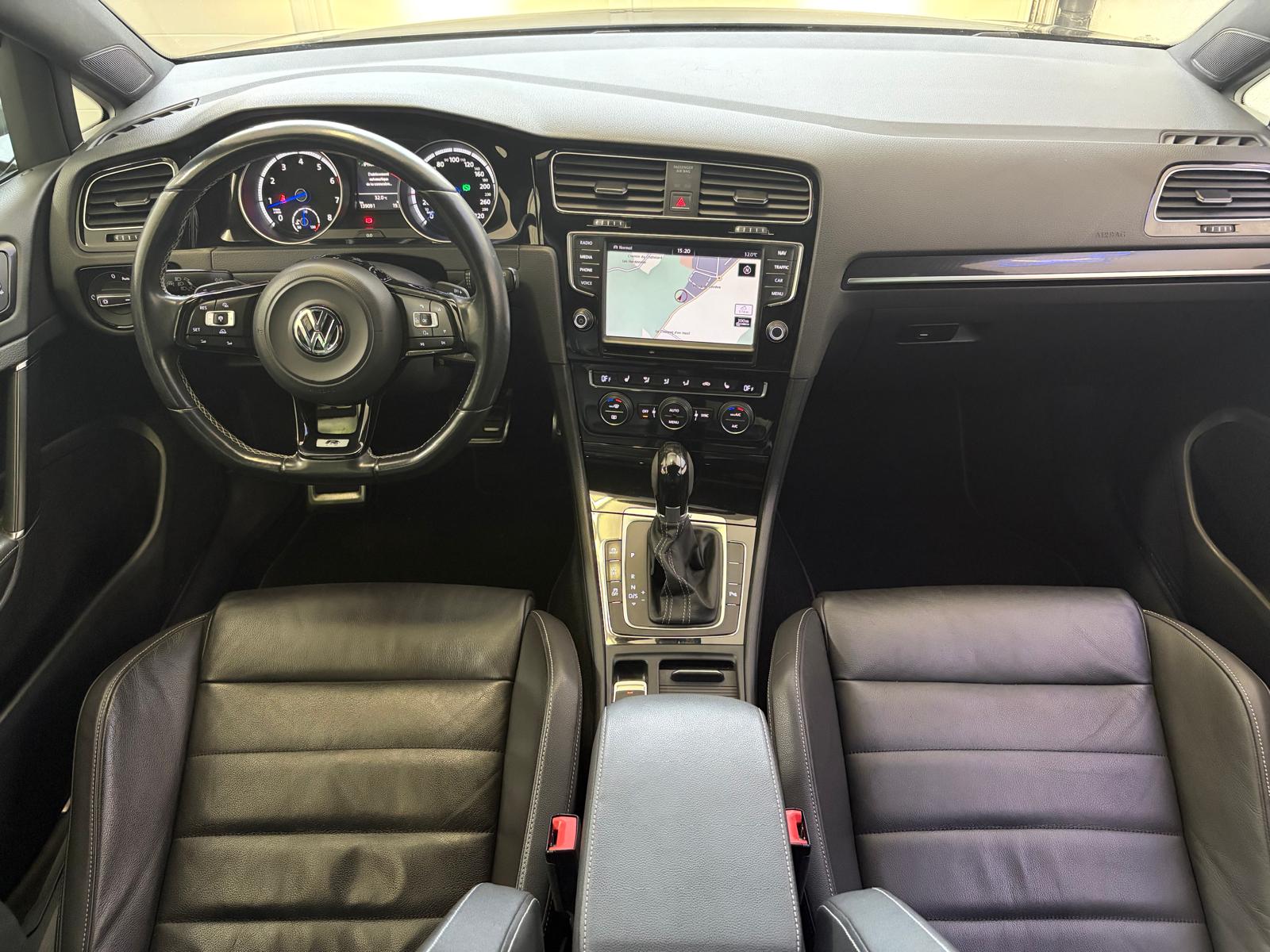 VW Golf 2.0 TSI R 4Motion DSG - Caméra de recul - Pack Cuir Vienna-image-12