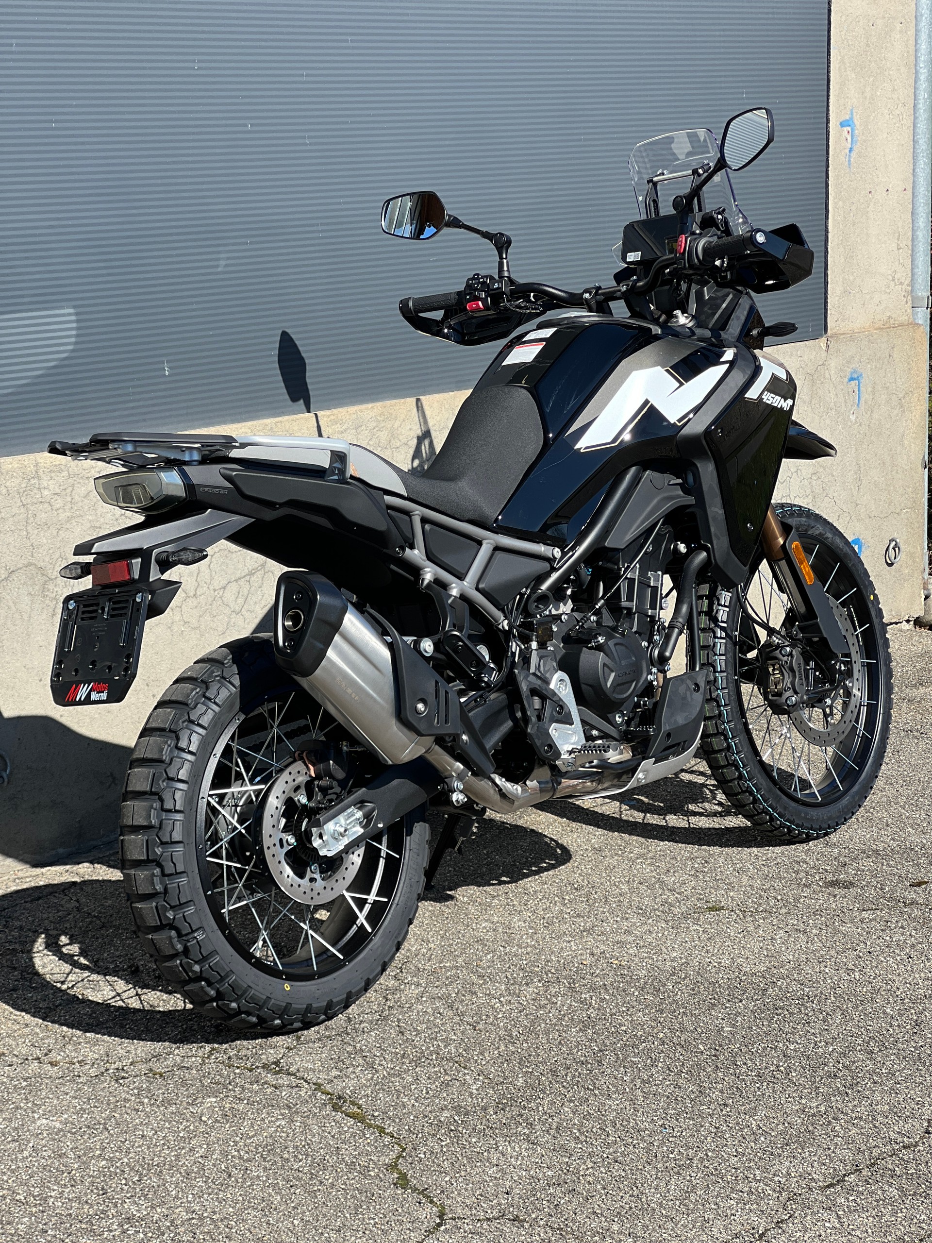CF MOTO Nebula Black High Fender Umbau-image-5
