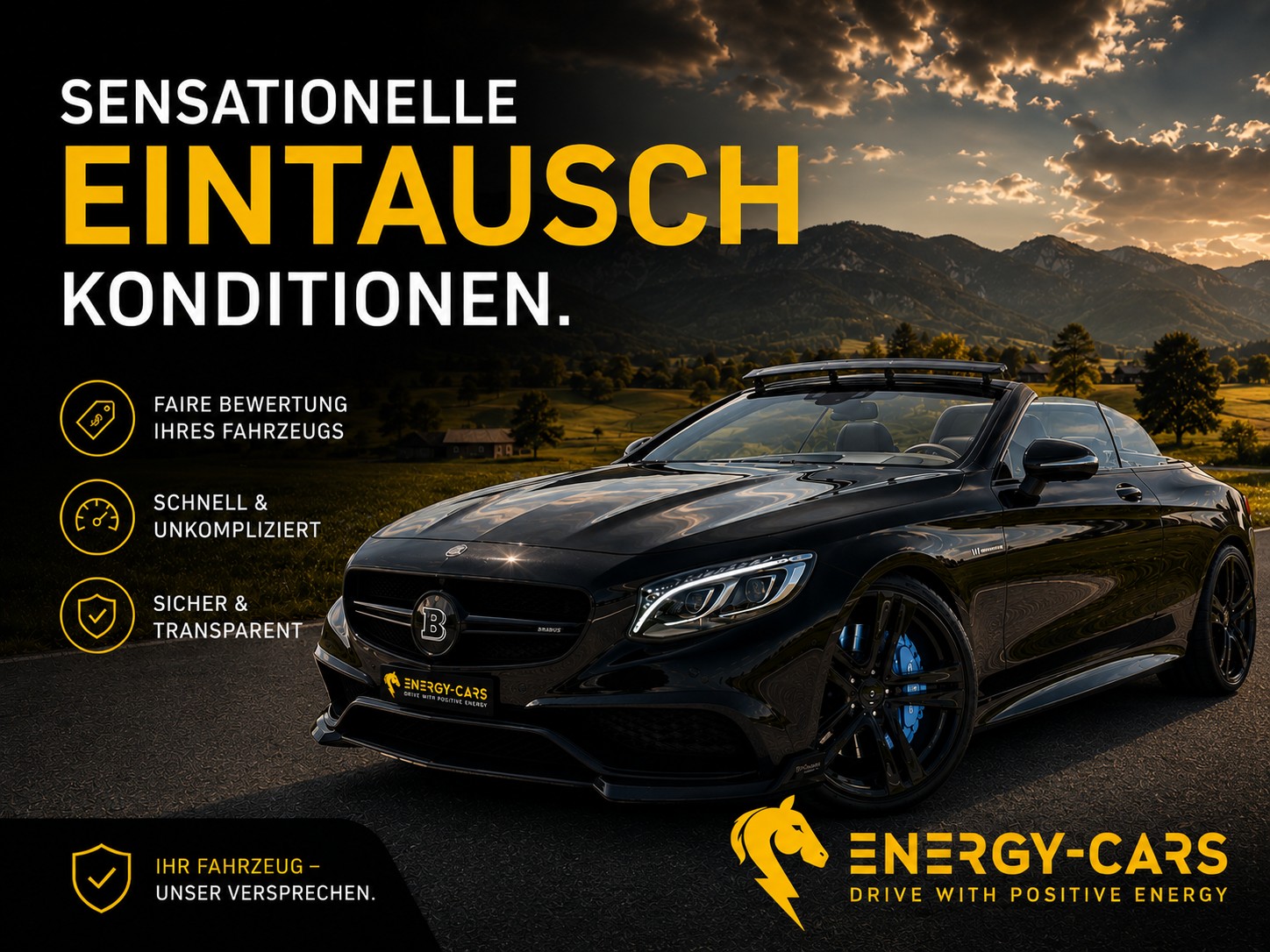 MERCEDES-BENZ S 63 AMG *BRABUS* Cabriolet 4Matic Speedshift MCT