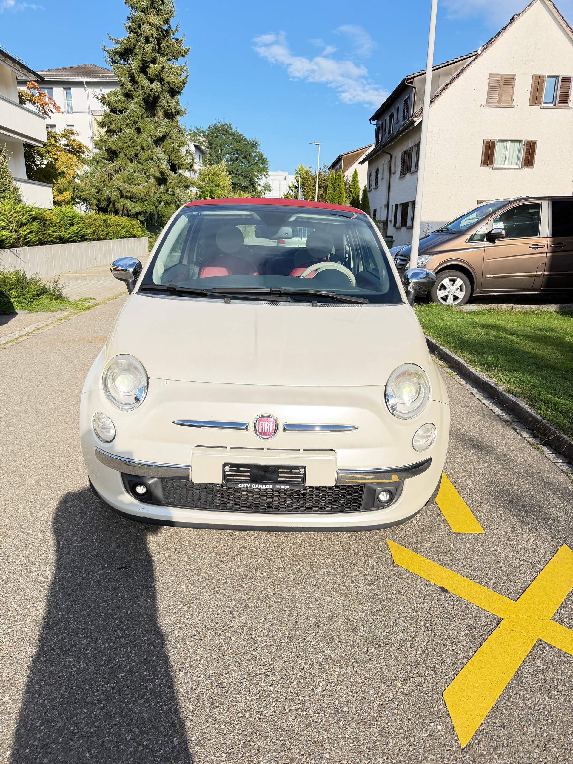 FIAT 500 1.4 16V Sport CABRIOLET/ FRISCH AB MFK. 25. 08. 2026 & SERVICE.** ZAHNRIMEN ERSETZT **-image-0