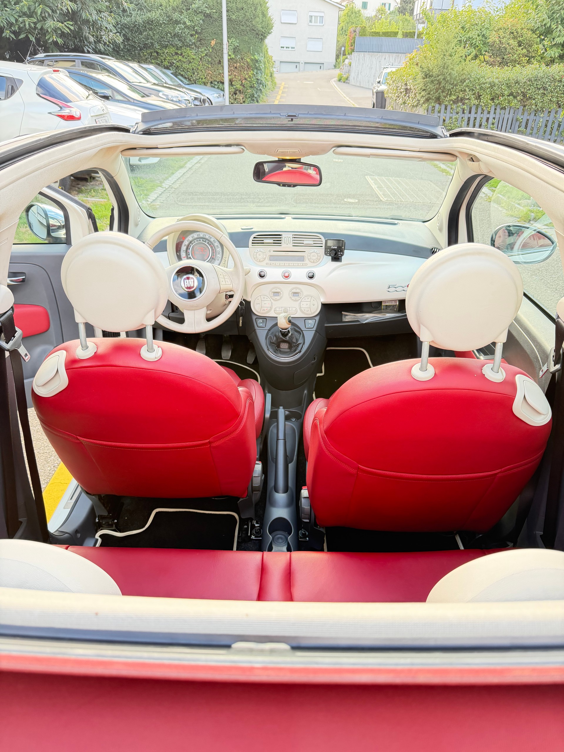 FIAT 500 1.4 16V Sport CABRIOLET/ FRISCH AB MFK. 25. 08. 2026 & SERVICE.** ZAHNRIMEN ERSETZT **-image-12