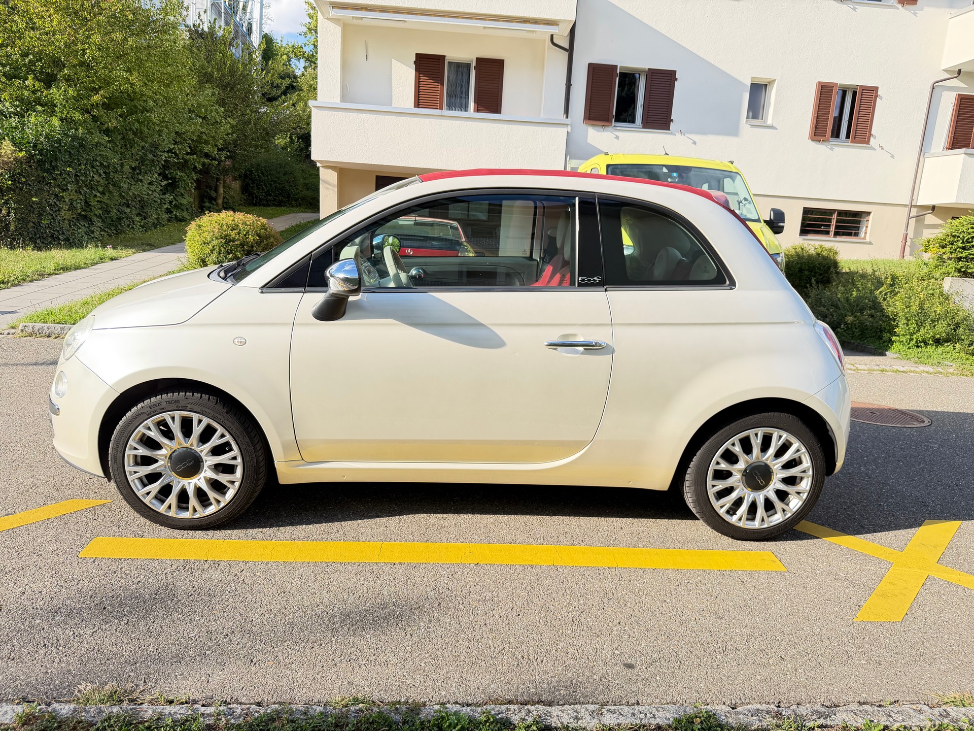 FIAT 500 1.4 16V Sport CABRIOLET/ FRISCH AB MFK. 25. 08. 2026 & SERVICE.** ZAHNRIMEN ERSETZT **-image-2