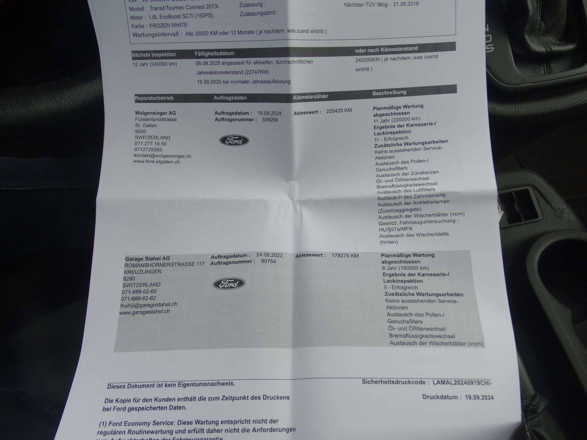 FORD Grand Tourneo Connect 1.6 SCTi Titanium Automatic-image-11