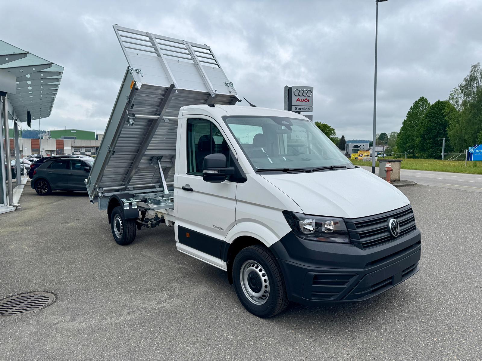 VW Crafter 35 4x4 Automat Sutter Kipper 177 PS 2.0 BiTDI Champion-image-4
