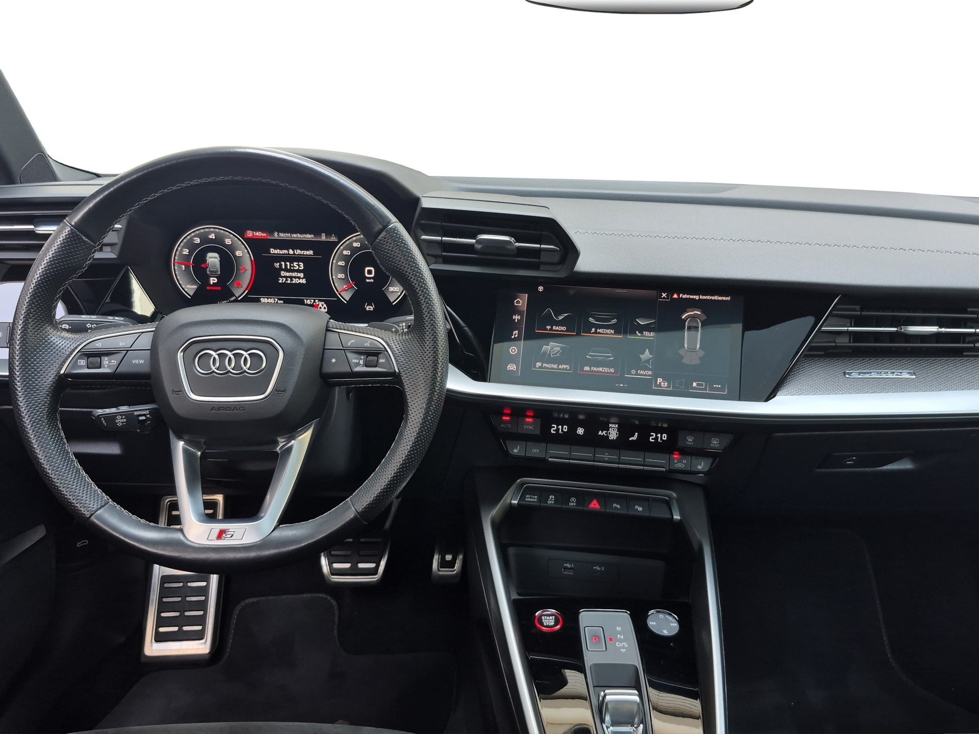 AUDI S3 Sportback 2.0 TFSI quattro S-tronic *Schiebdach, B&O, Matrix*-image-8