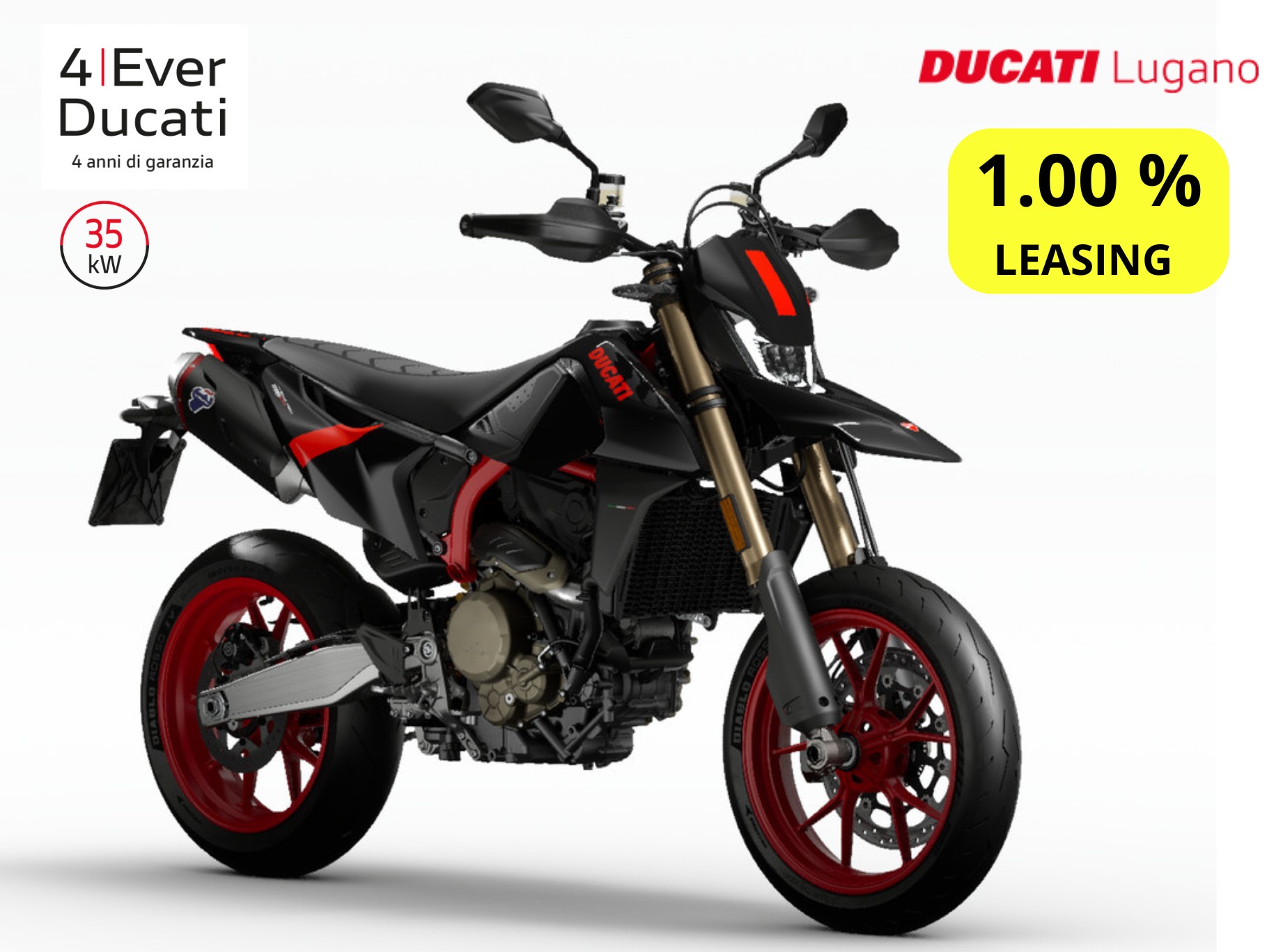 DUCATI HYPERMOTARD 698 MONO NERA